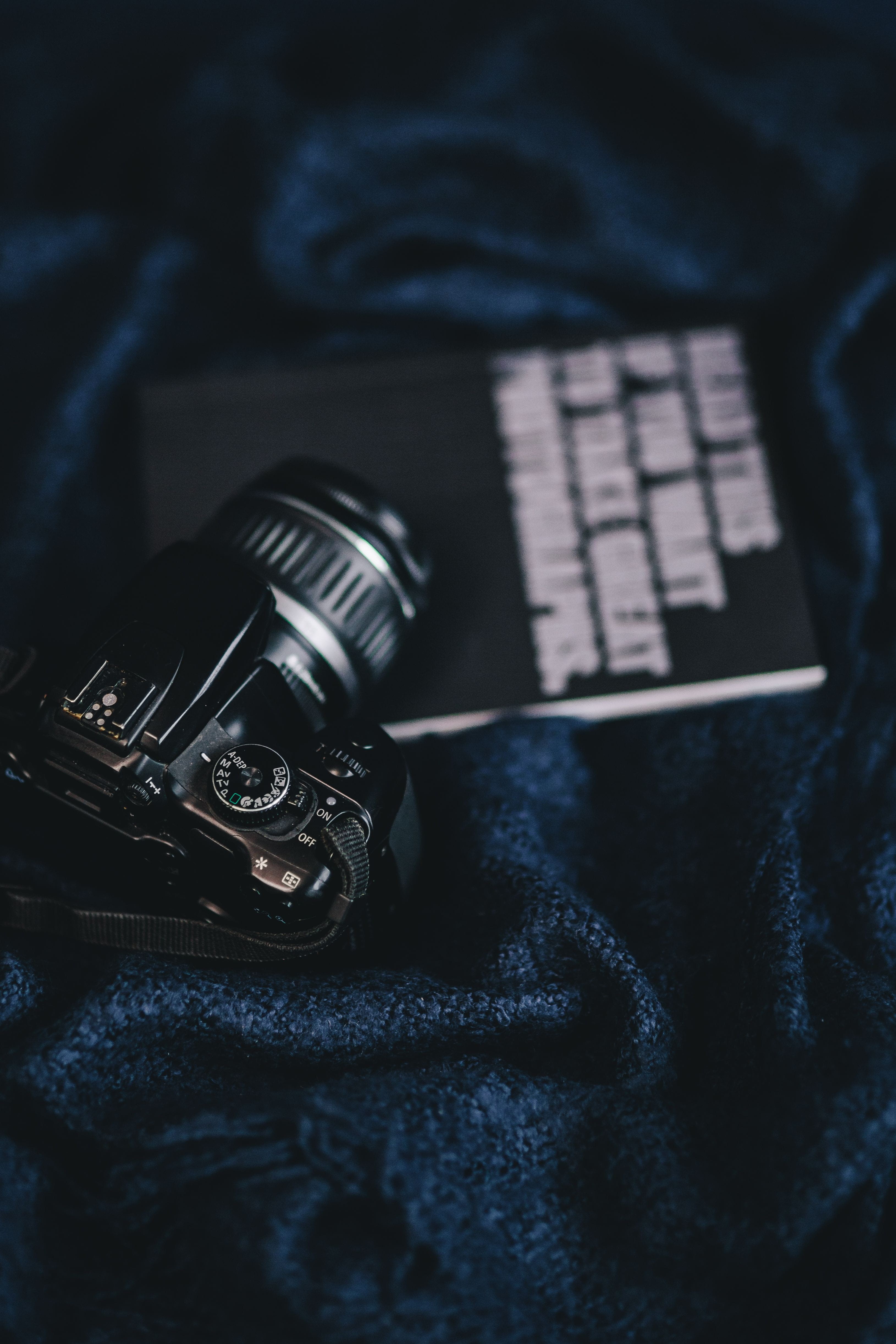 learning, book, connection, photography themes, close-up, photographic equipment, camera, DSLR Camera, photography, textile, dslr, sheet, study, table, Phone HD Wallpaper