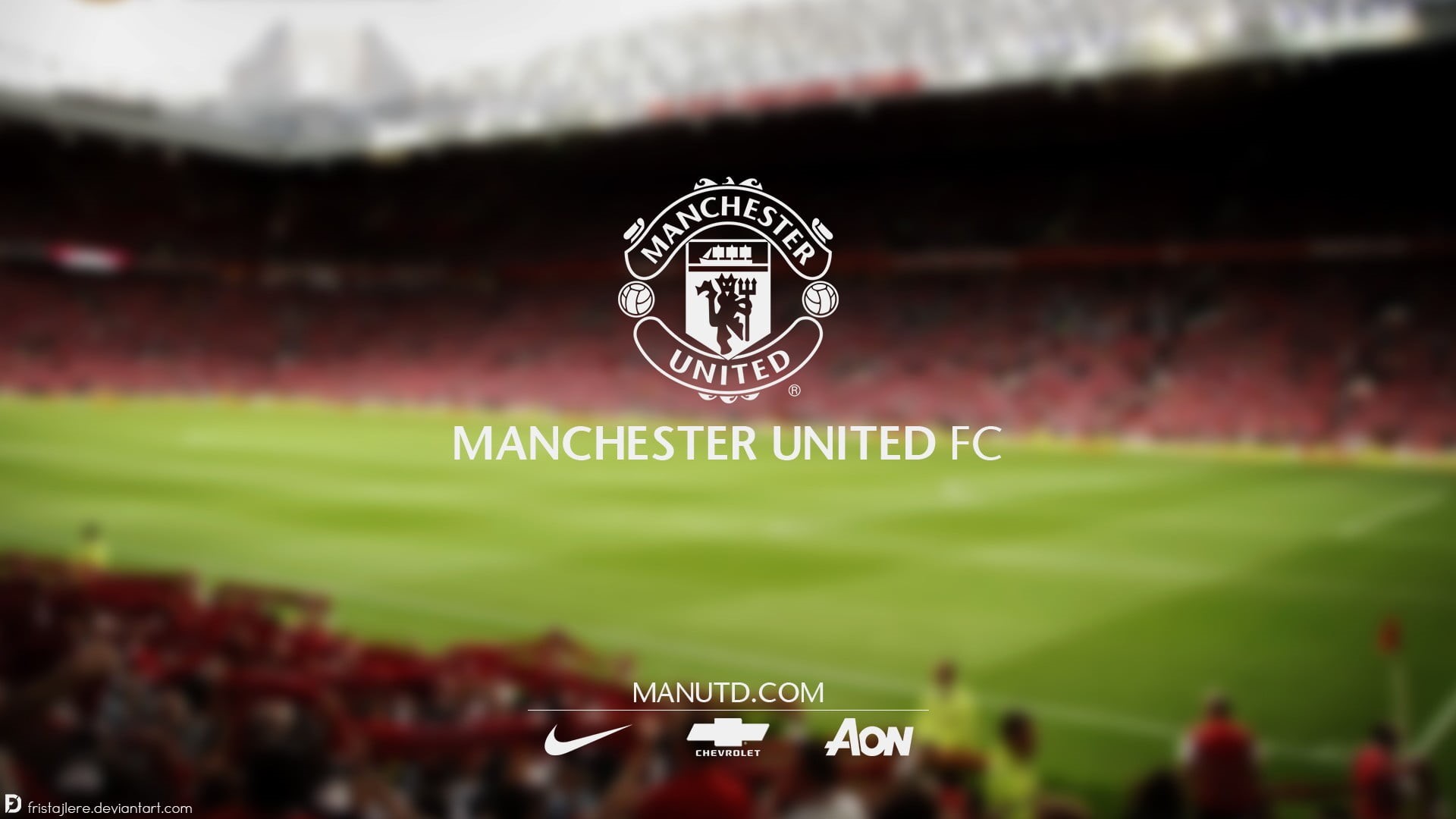 representation, human representation, text, match - sport, western script, communication, manchester, no people, sport, stadium, grass, poster, united, HD Wallpaper
