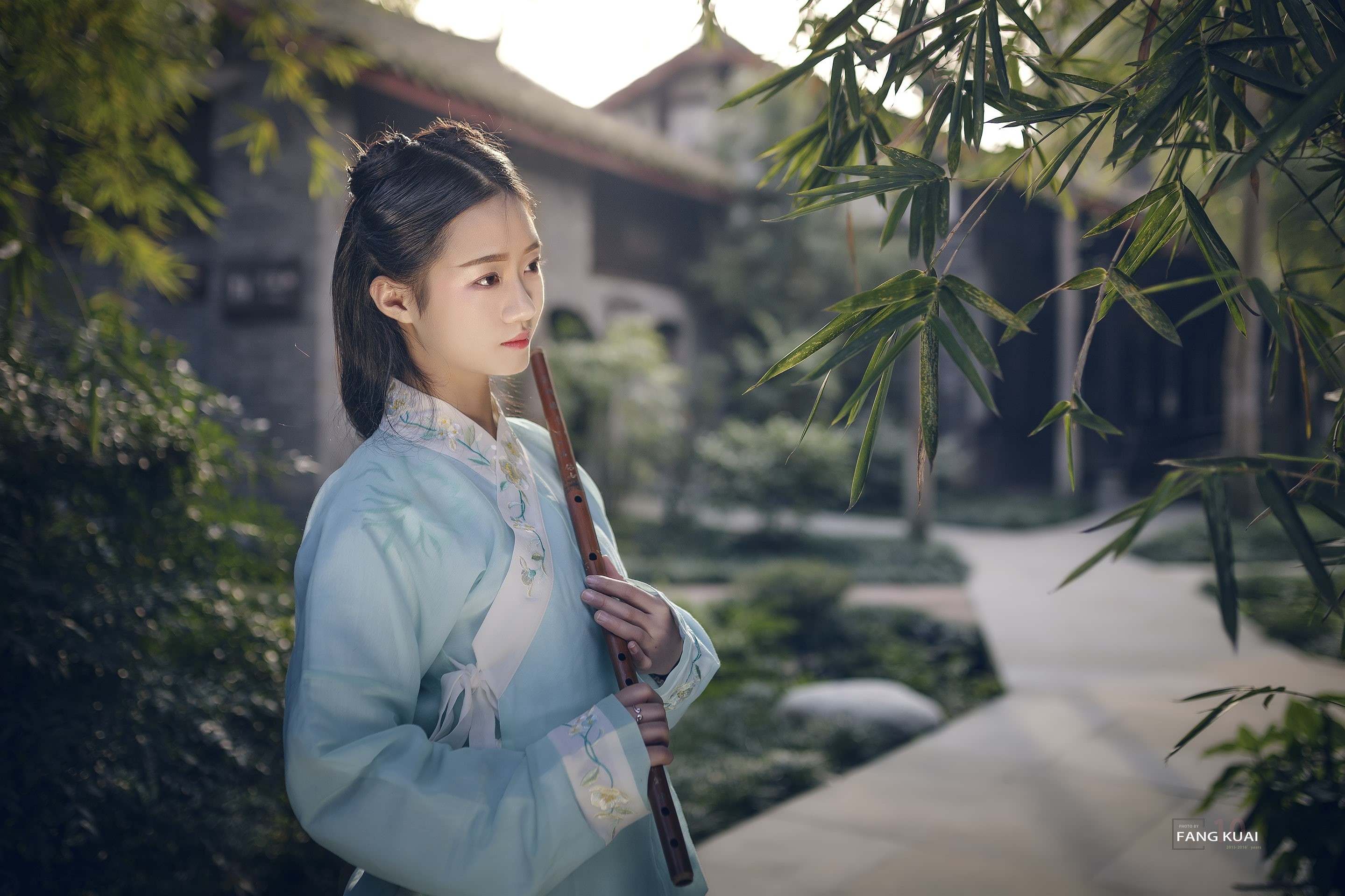 hanfu, Chinese dress, Asian, 2K, HD Wallpaper