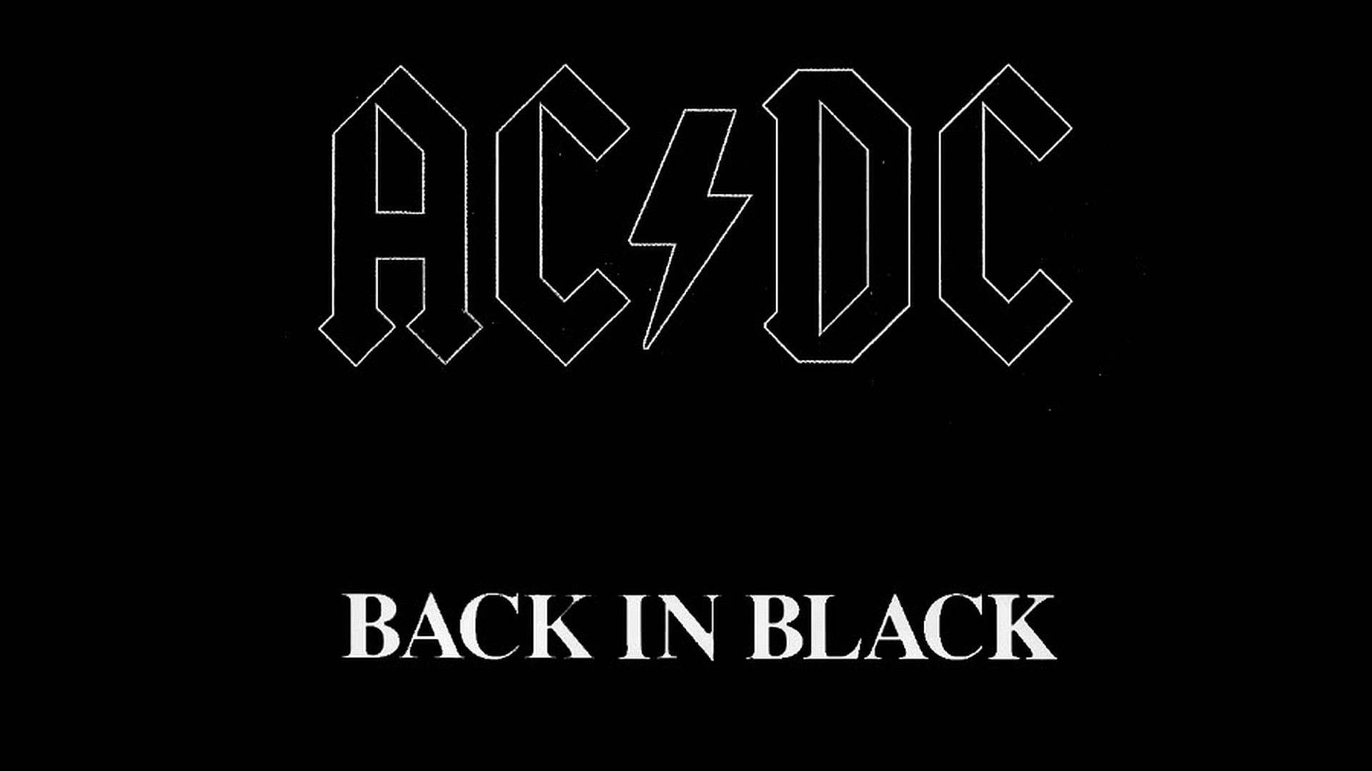 ac, back, dc, album, 1080P, Band (Music), AC/DC, black, HD Wallpaper