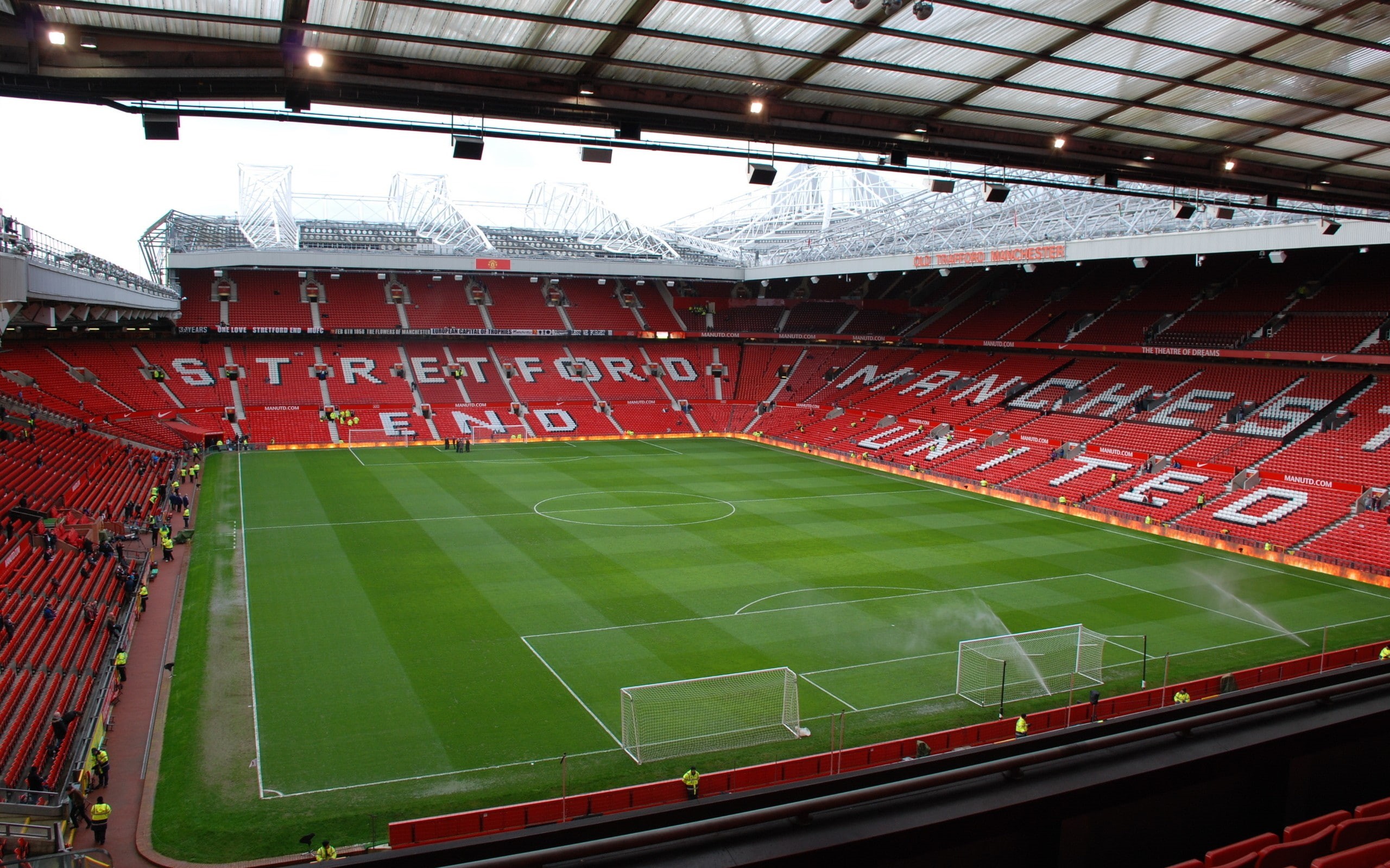 manchester, united, club, trafford, 2K, fields, stadium, HD Wallpaper