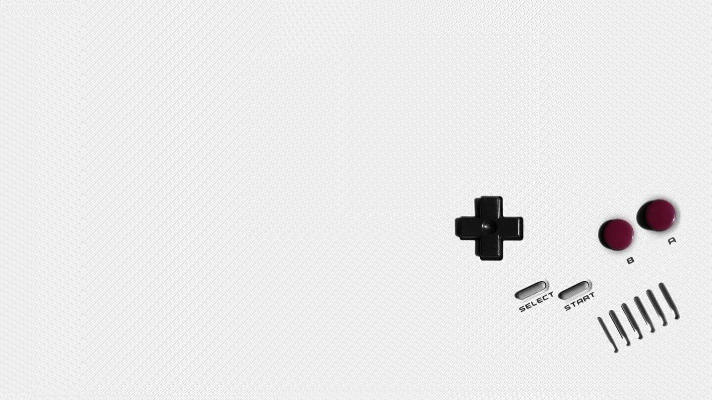 720P, gamepad, GameBoy, video games, minimalism, HD Wallpaper