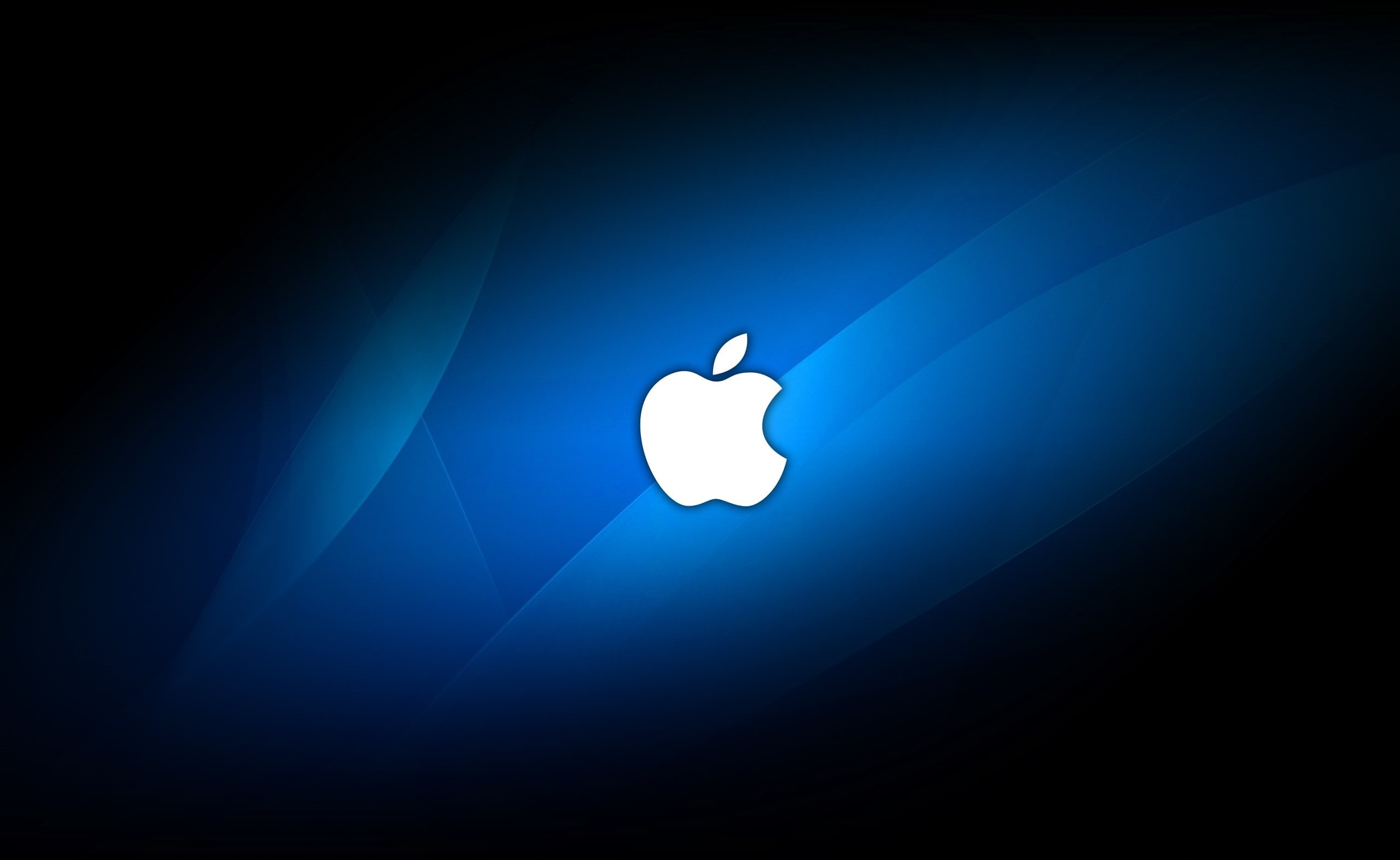 glowing, Logo, shape, nature, positive emotion, emotion, lighting equipment, single object, spotlight, Mac, Black, Dark, electricity, night, cool, no people, HD Wallpaper