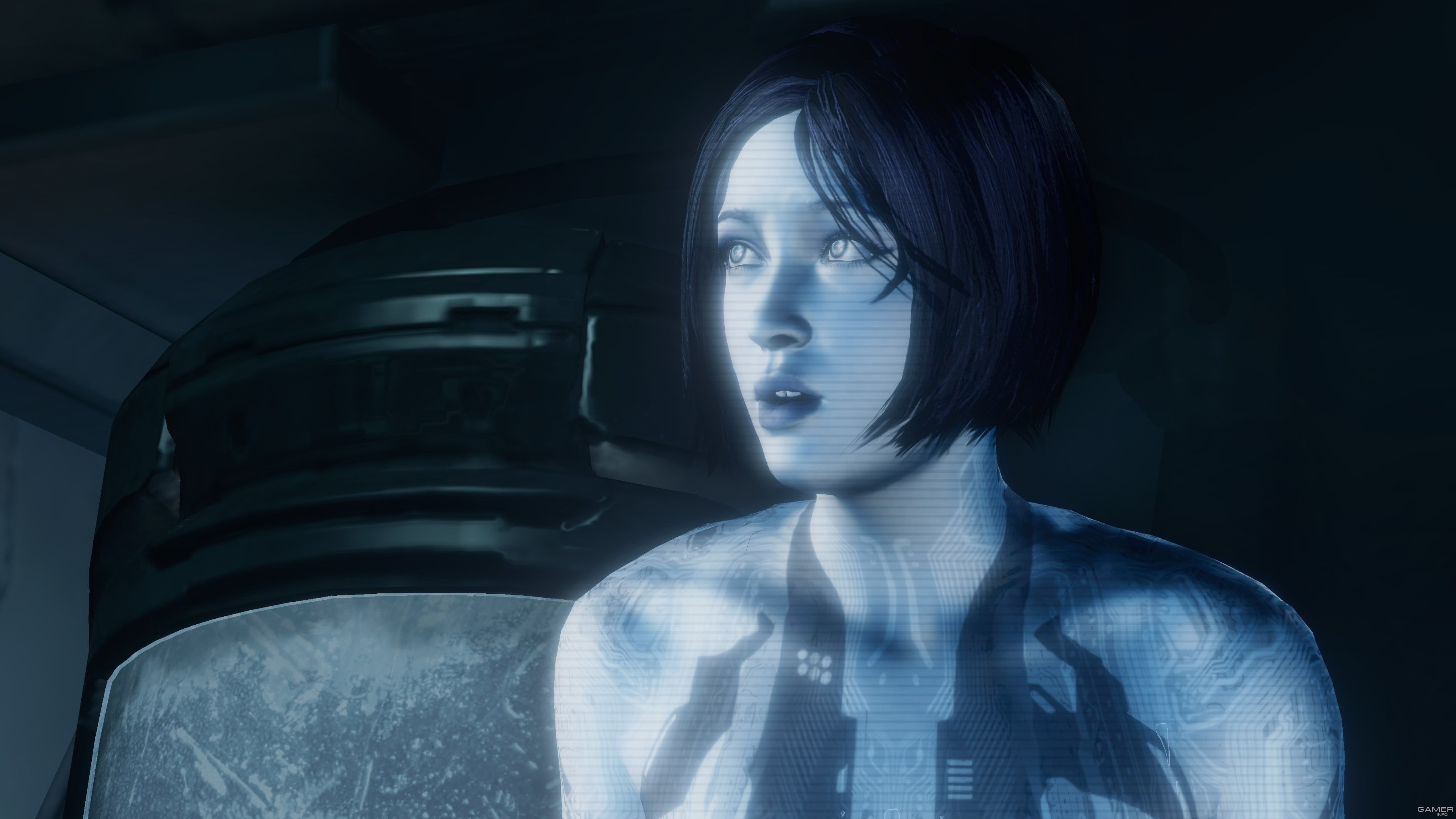 standing, Cortana, headshot, Halo, lifestyles, black, women, one person, adult, video games, digital composite, obscured face, illuminated, female, indoors, HD Wallpaper