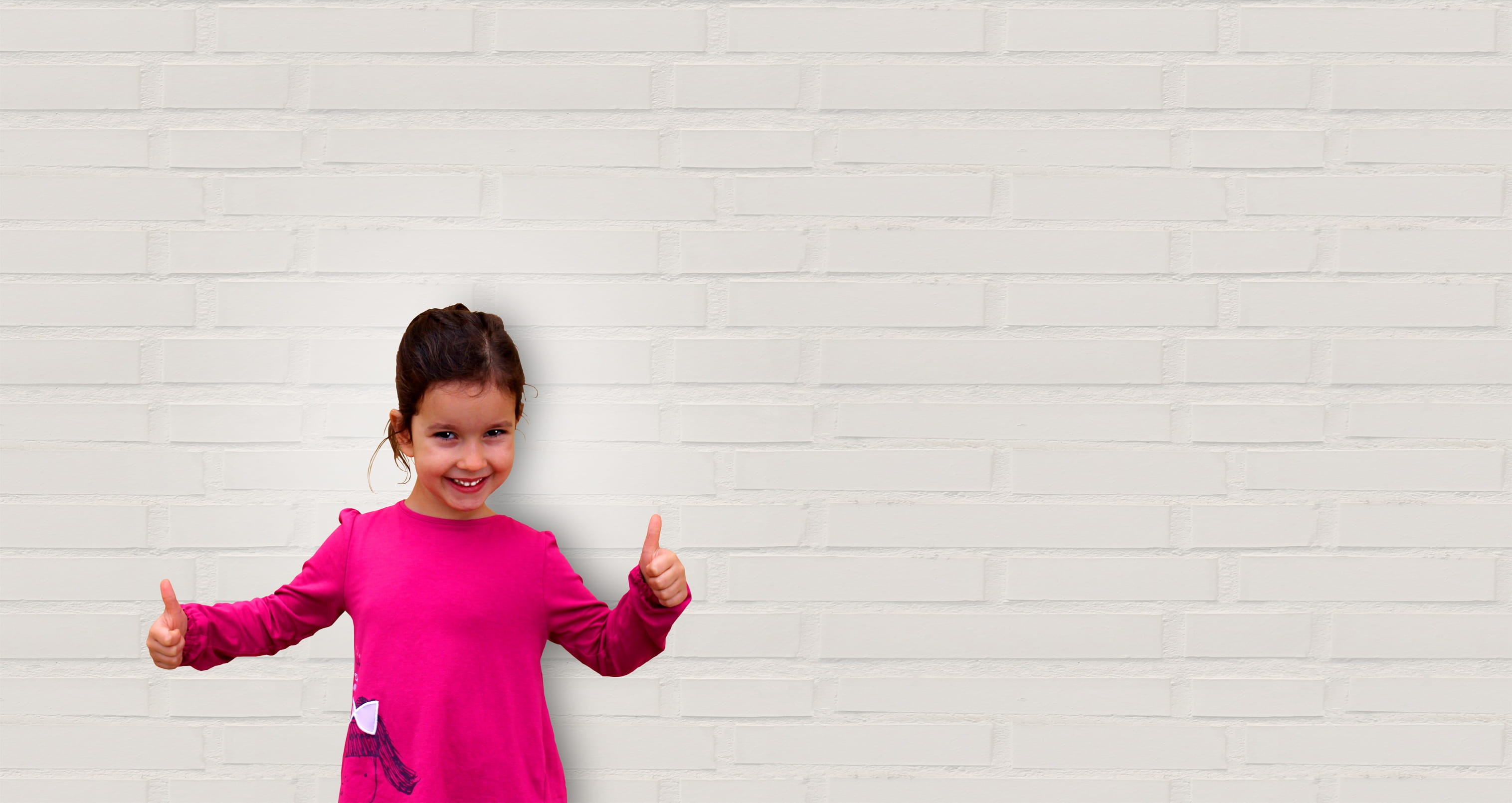 happiness, positivity, youth, joy, caucasian, preschool, shirt, person, studio, female, girl, adorable, image, finger, fun, one, children, beautiful, positive, HD Wallpaper