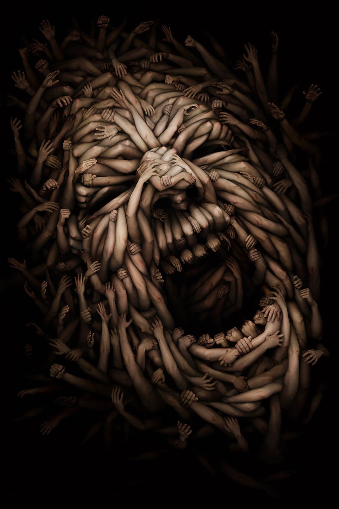 nature, still life, plant part, design, artwork, food and drink, face, close-up, screaming, backgrounds, rope, human, plant, pattern, healthy eating, horror, Phone HD Wallpaper