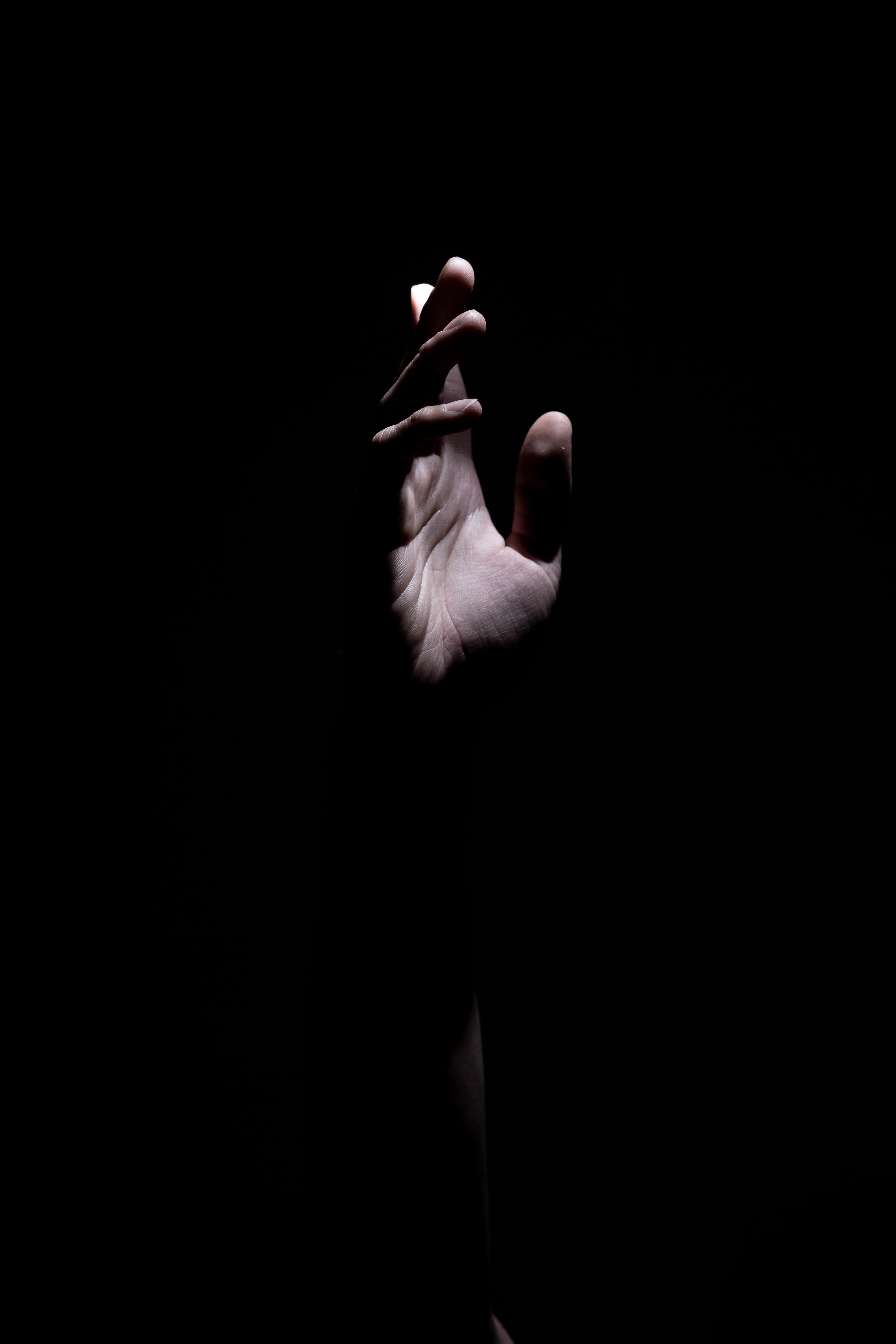 close-up, person, right, body, copy space, one person, black, dark, real people, holding, unrecognizable person, minimal, hand, contrast, body part, finger, Phone HD Wallpaper
