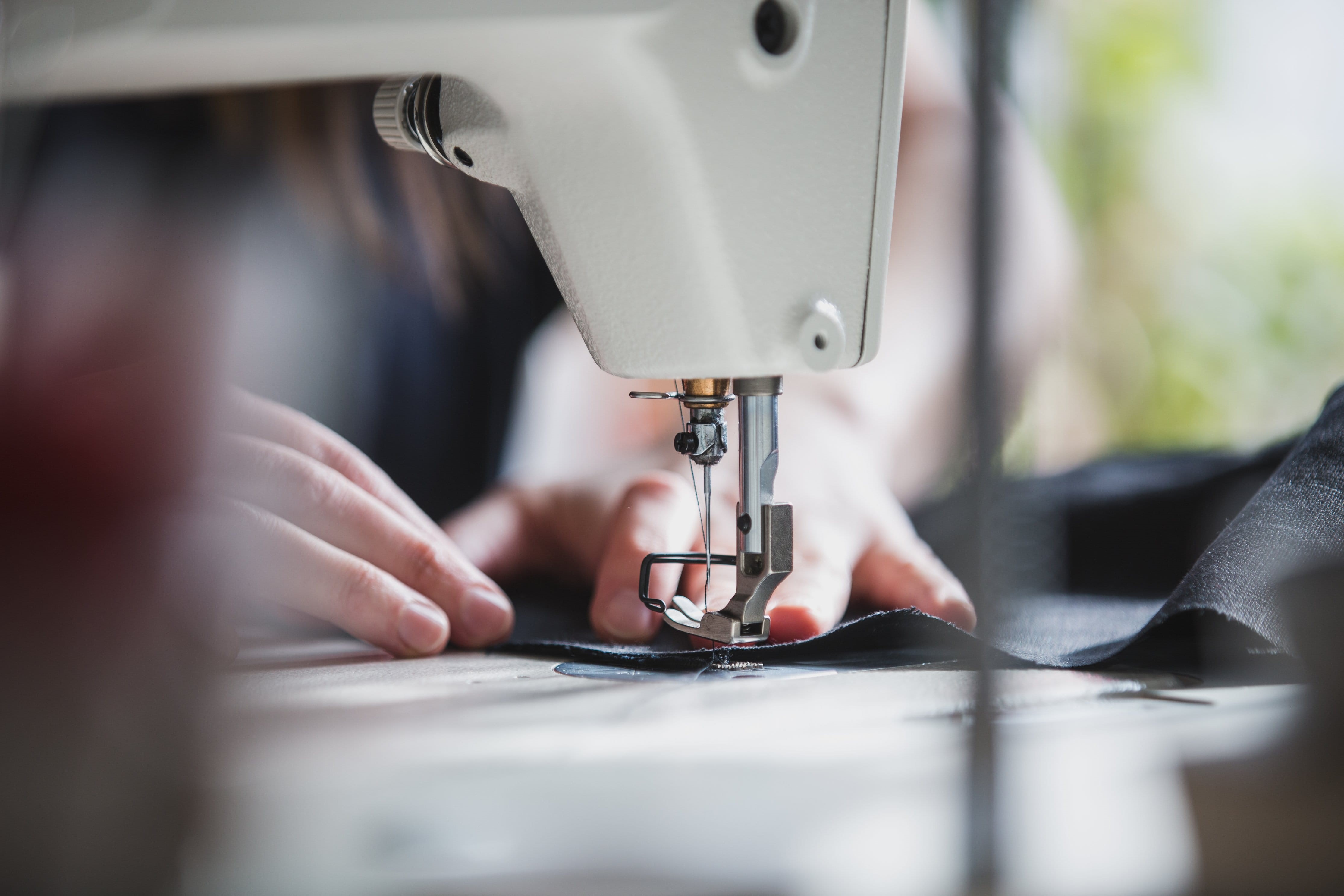finger, human body part, manufacturing equipment, hand, fabric, working, art and craft, selective focus, industry, 4K, skill, occupation, human hand, fashion, HD Wallpaper