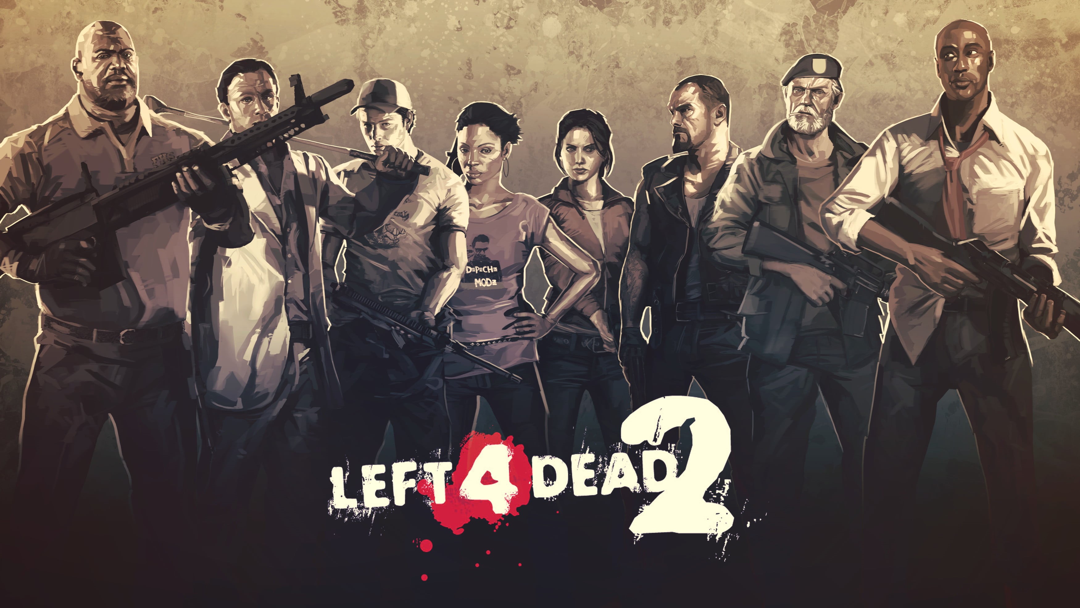 Left 4 Dead, 2K, L4d2, HD Wallpaper