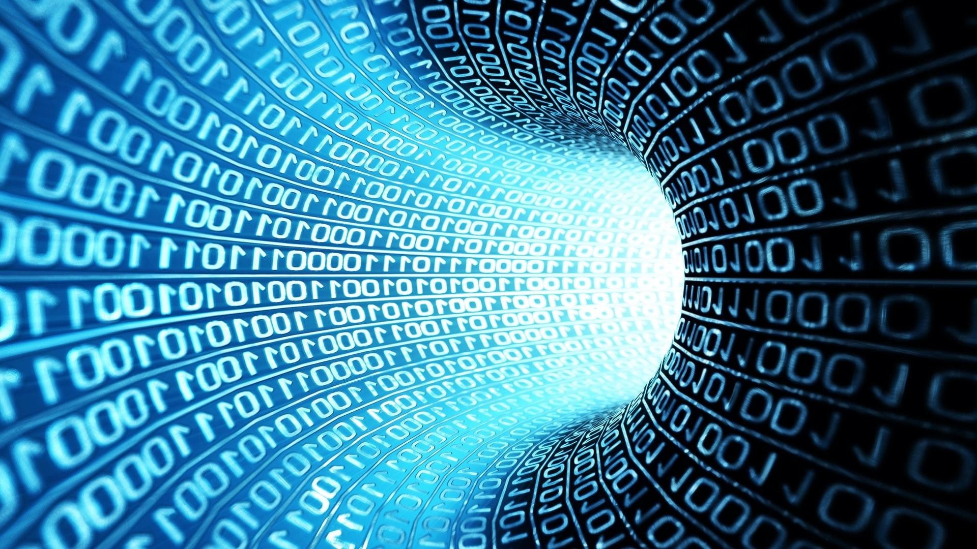 connection, technology, communication, cyberspace, backgrounds, binary code, bright, 1080P, data, flowing, digital display, Binary, no people, abstract, HD Wallpaper
