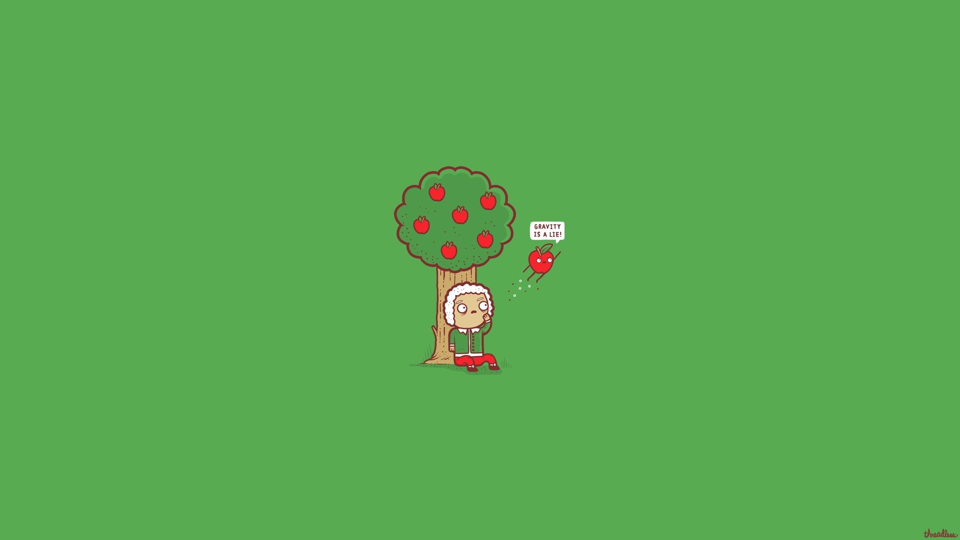 creativity, no people, tree, shape, time, illustration, 1080P, green background, dice, people, apples, simple, sign, concepts, fun, indoors, still life, HD Wallpaper