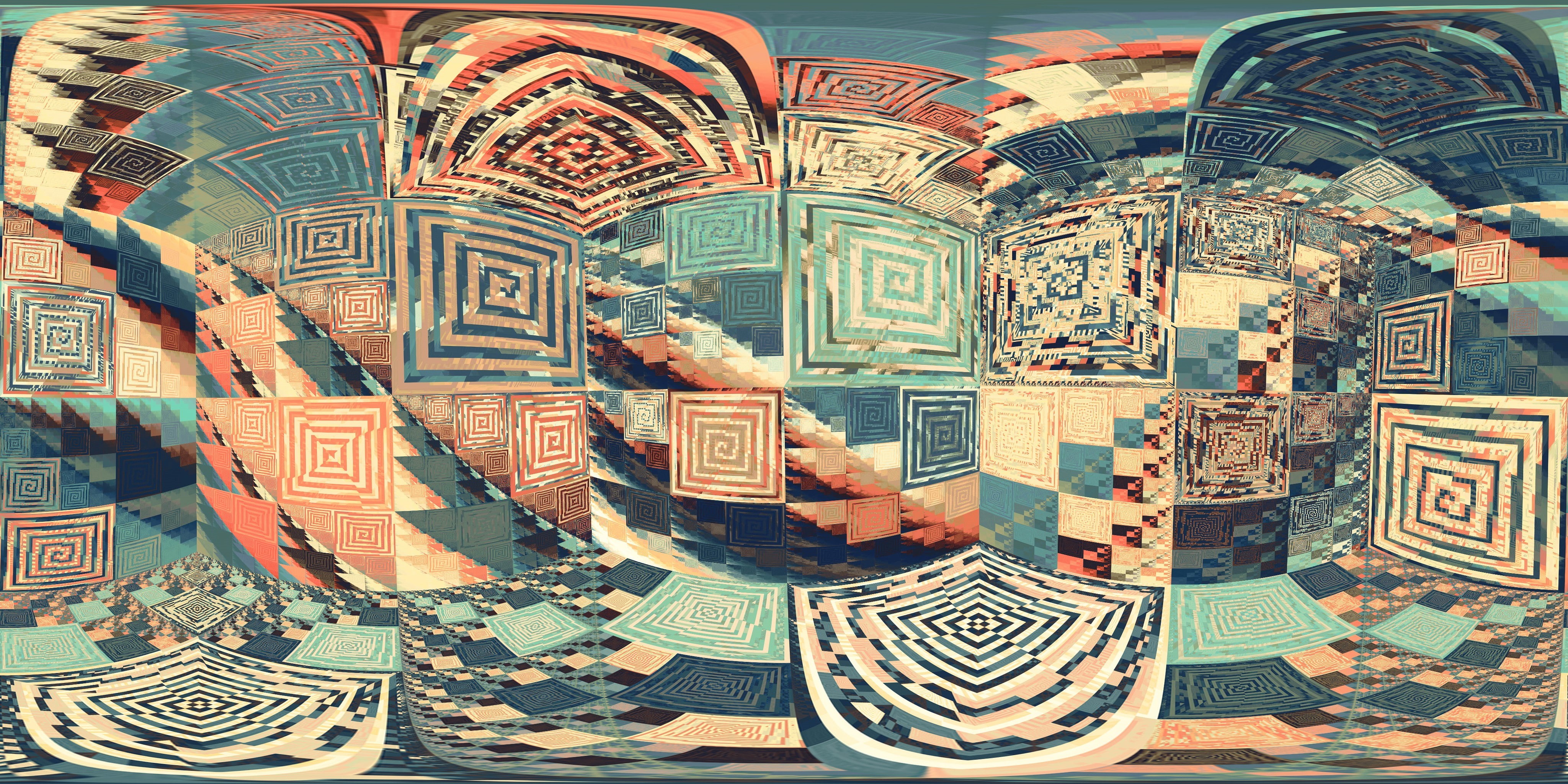 creativity, fractal, day, indoors, abstract, mazes, ornate, architecture, spirituality, craft, 4K, art and craft, human representation, retail, mural, HD Wallpaper