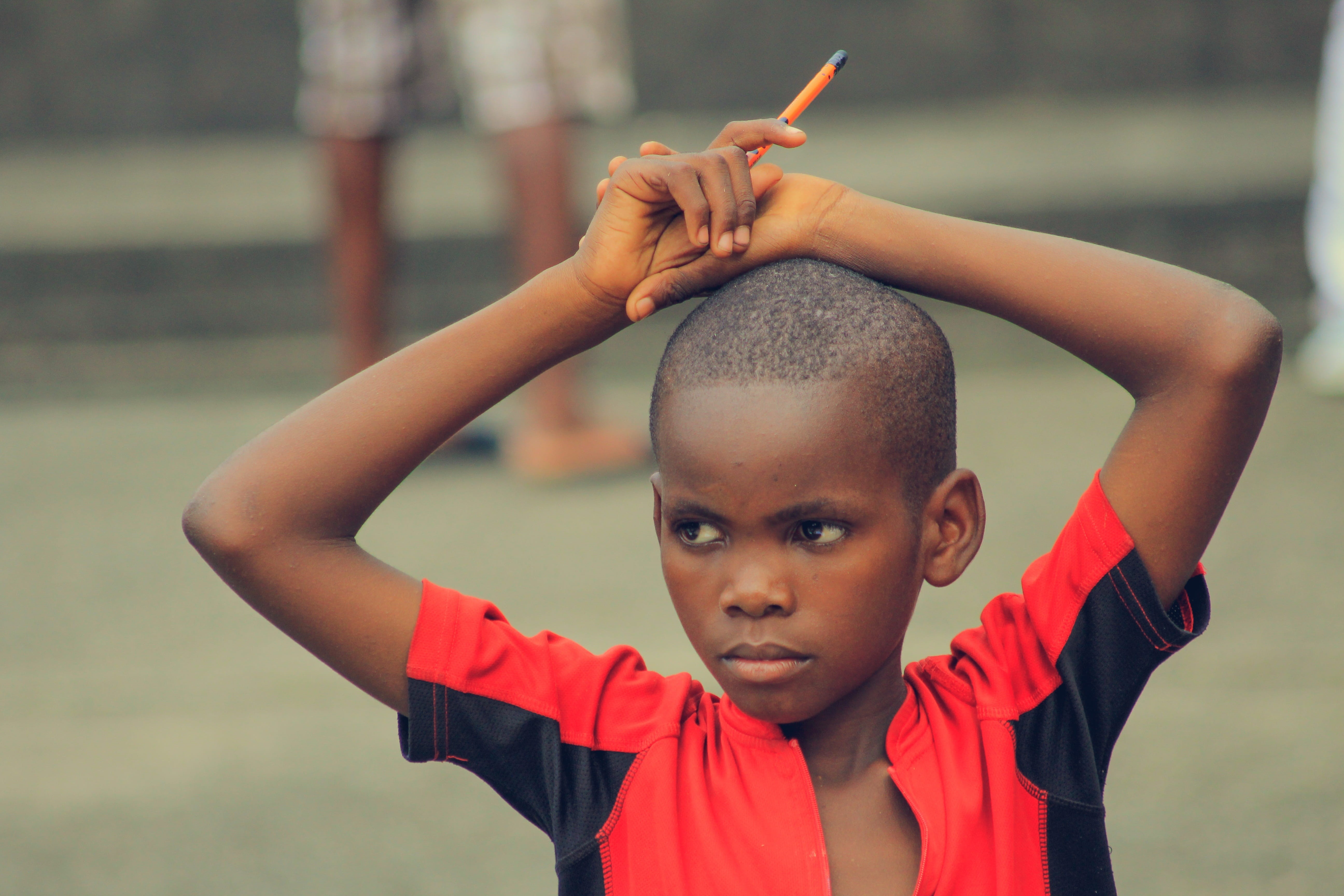 childhood, males, looking at camera, focus on foreground, boys, contemplation, education, 5K, headshot, african, one person, lifestyles, pre-adolescent child, HD Wallpaper