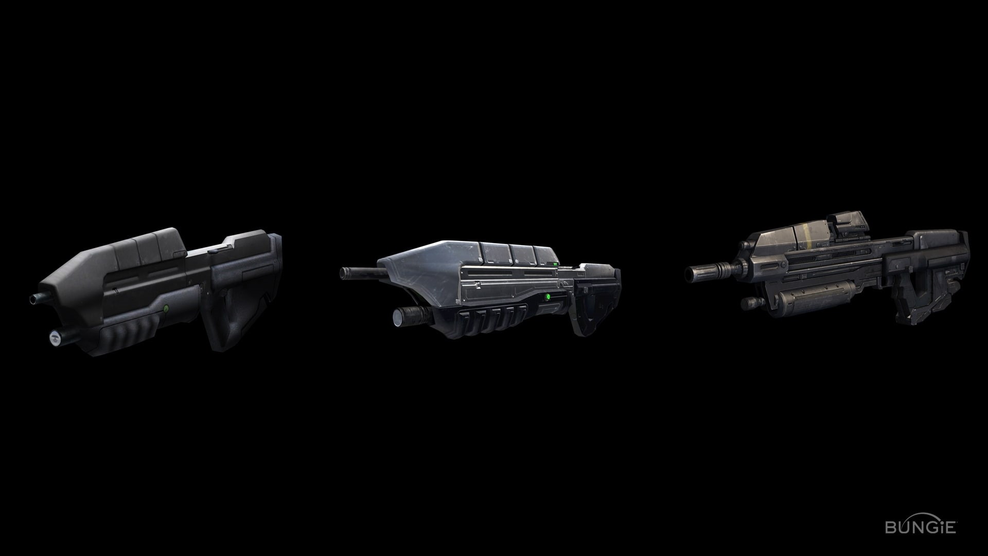 rifle, halo reach, comparisons, 1080P, assault rifle, halo, hd, games, reach, assault, HD Wallpaper