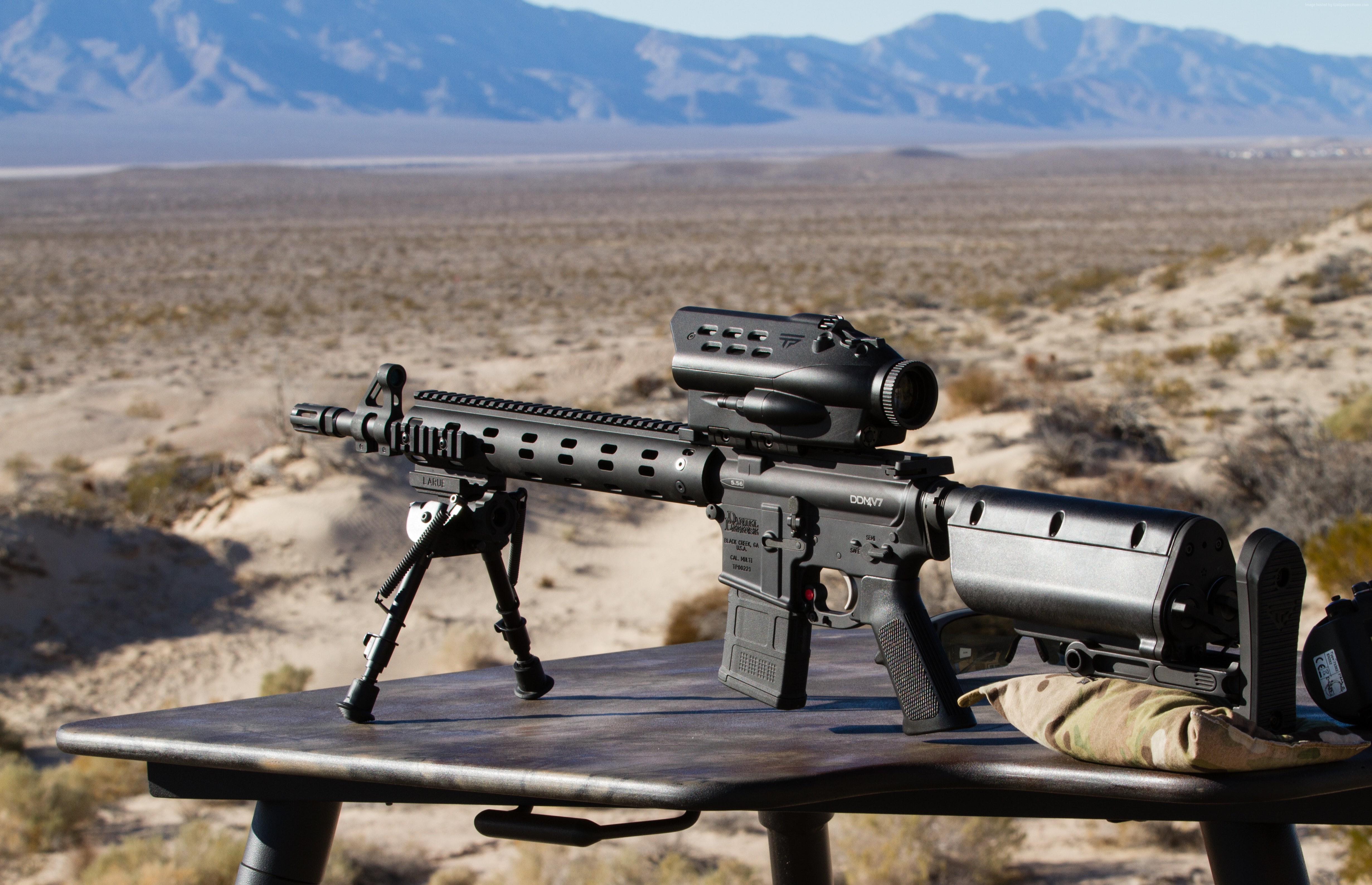 scope, Precision-Guided Firearm, 4K, TrackingPoint 338TP, sniper rifle, Linux, Mile Maker, HD Wallpaper