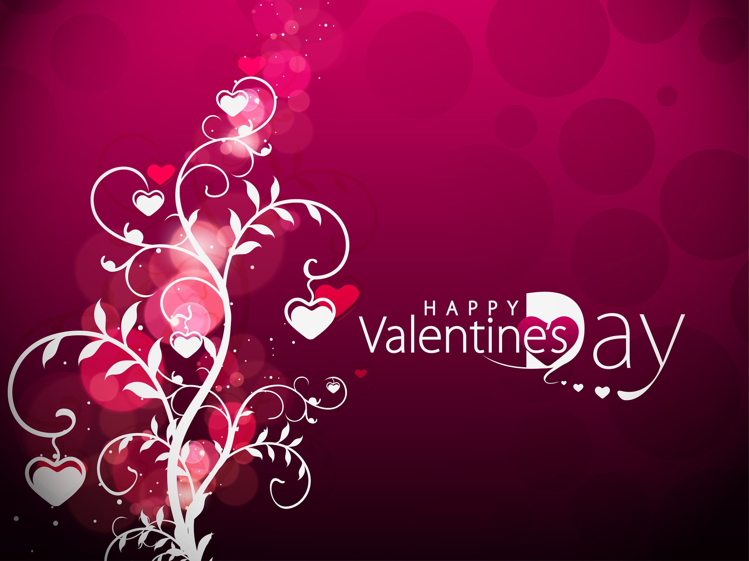 Vector, Heart, 2K, s, Day, Valentine, hearts, HD Wallpaper