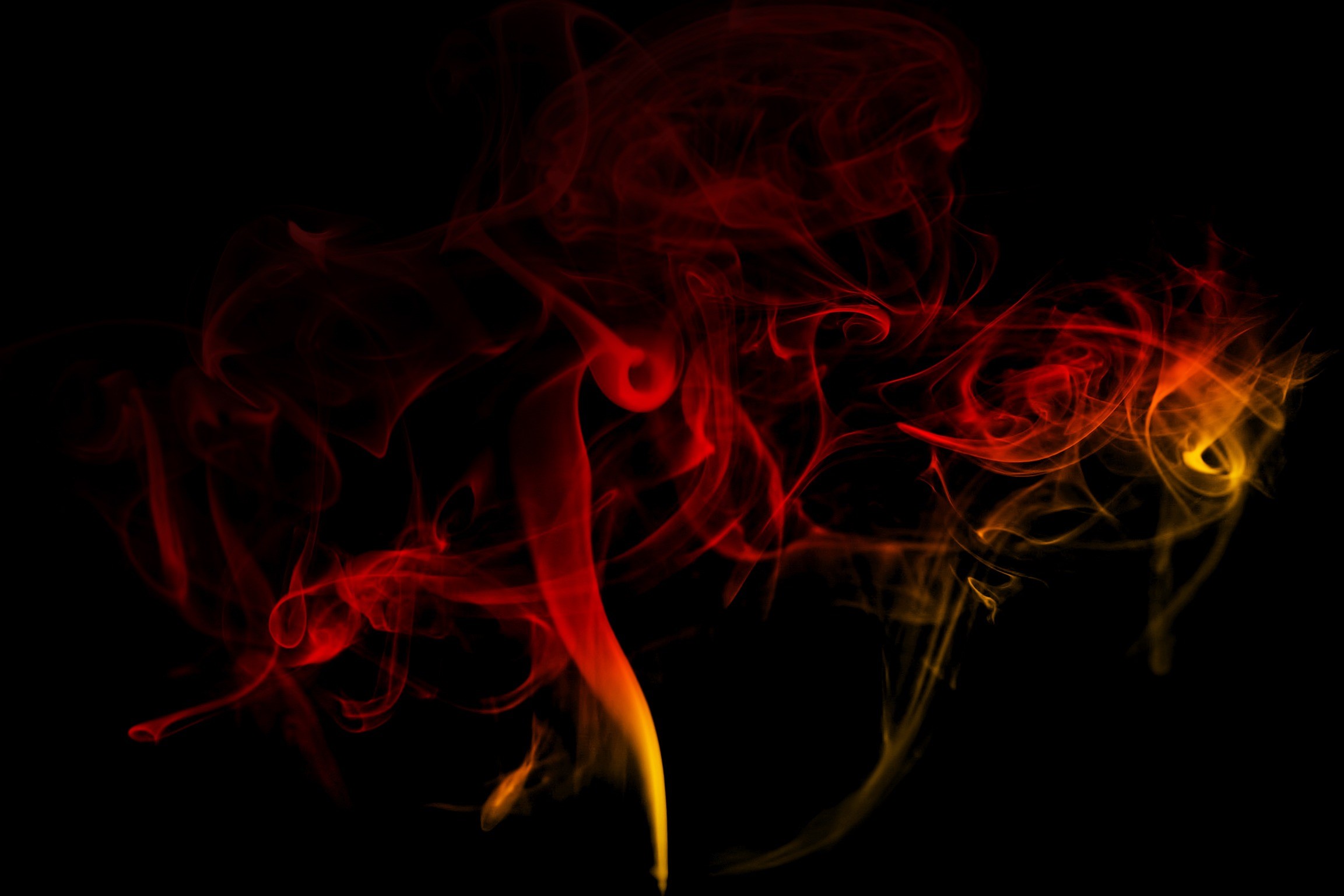 smoke - Physical Structure, black Color, curve, artwork, art, design, digital art, abstract, nature, drink, fire - Natural Phenomenon, no people, black background, HD Wallpaper
