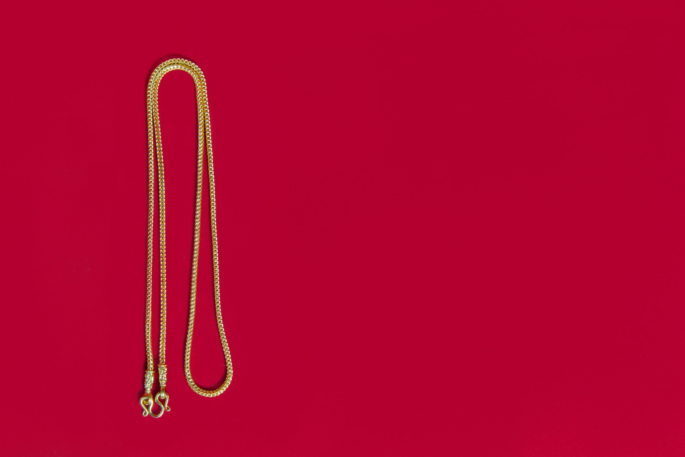 no people, accessory, bracelet, glamour, shine, elegance, pretty, pink background, still life, red background, valentine, shiny, jewelry, present, gem, HD Wallpaper