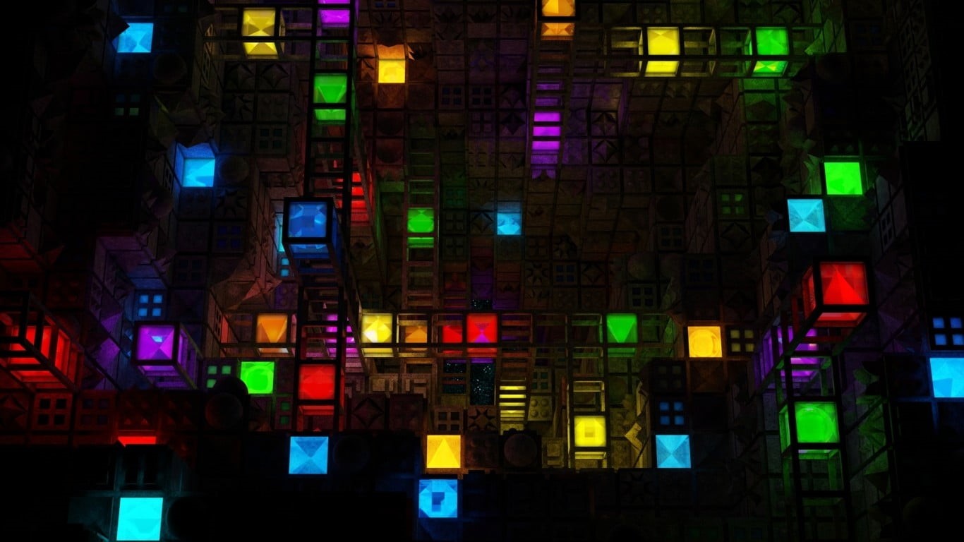 glowing, digital, business, network server, illuminated, lighting equipment, multicolored, electronics industry, digital art, corporate business, HD Wallpaper
