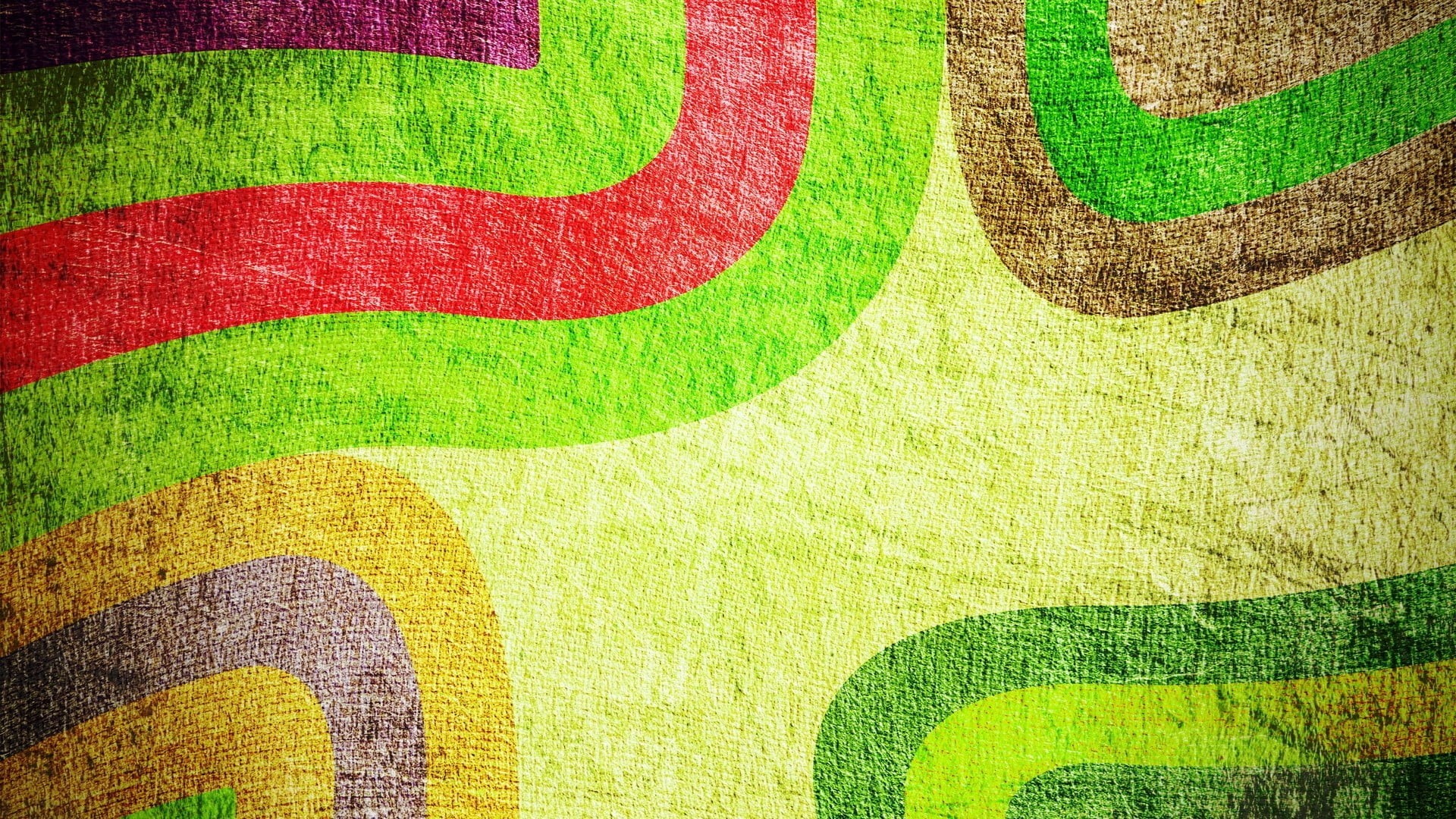 pattern, yellow, painted image, rug, design, shapes, green color, artwork, area, full frame, brush stroke, saturated color, paint, creativity, painted, HD Wallpaper