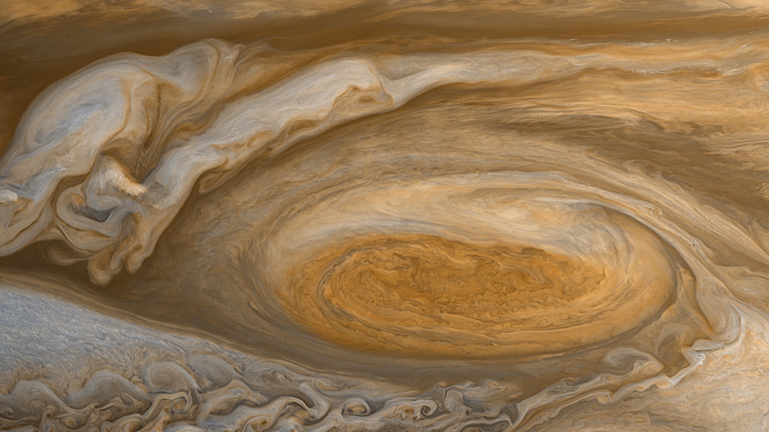 jupiter, red, planet, red spot, spot, 1080P, HD Wallpaper