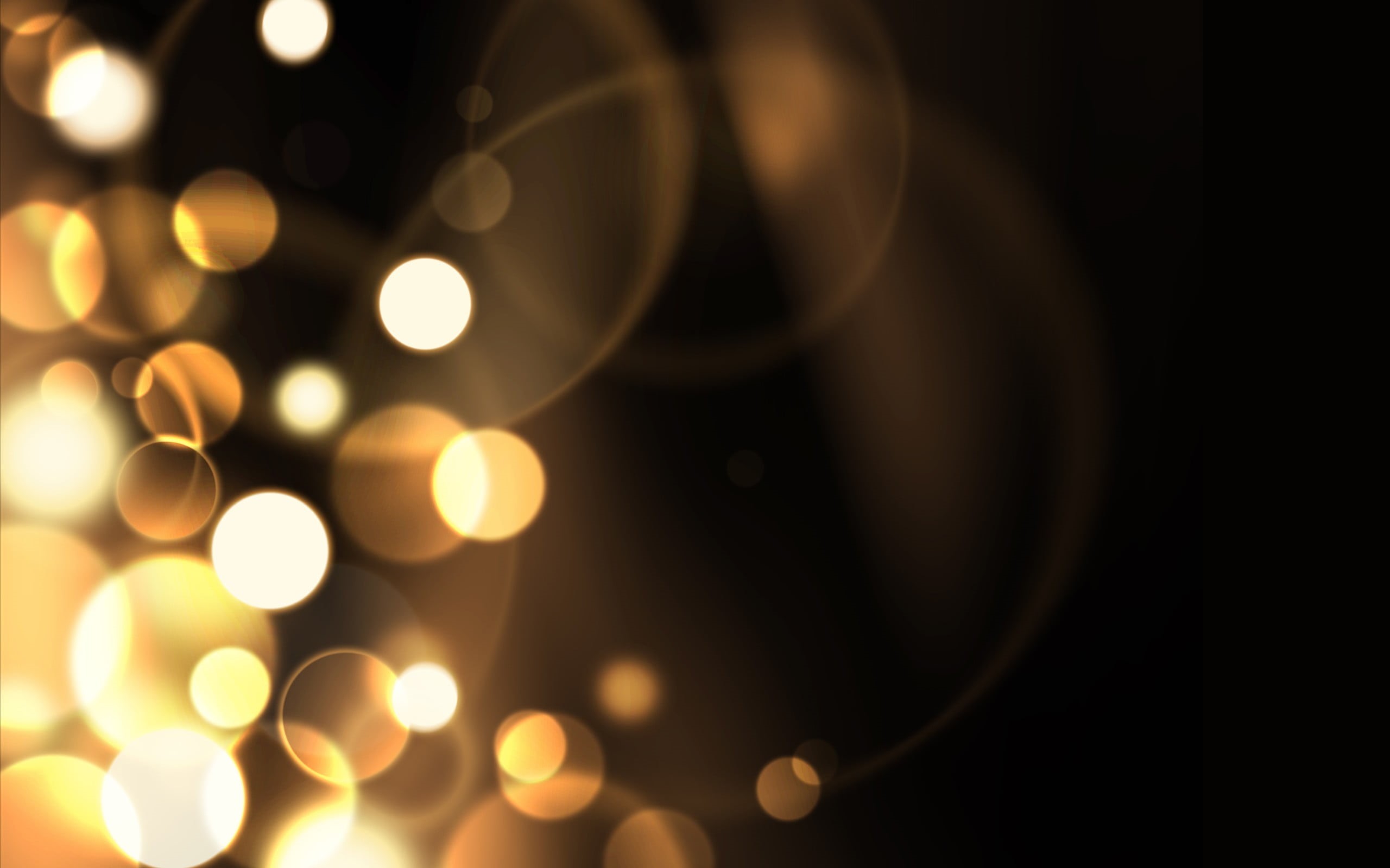 close-up, backgrounds, christmas, black background, night, vibrant Color, light - Natural Phenomenon, indoors, selective focus, holiday, bokeh, 2K, illuminated, HD Wallpaper