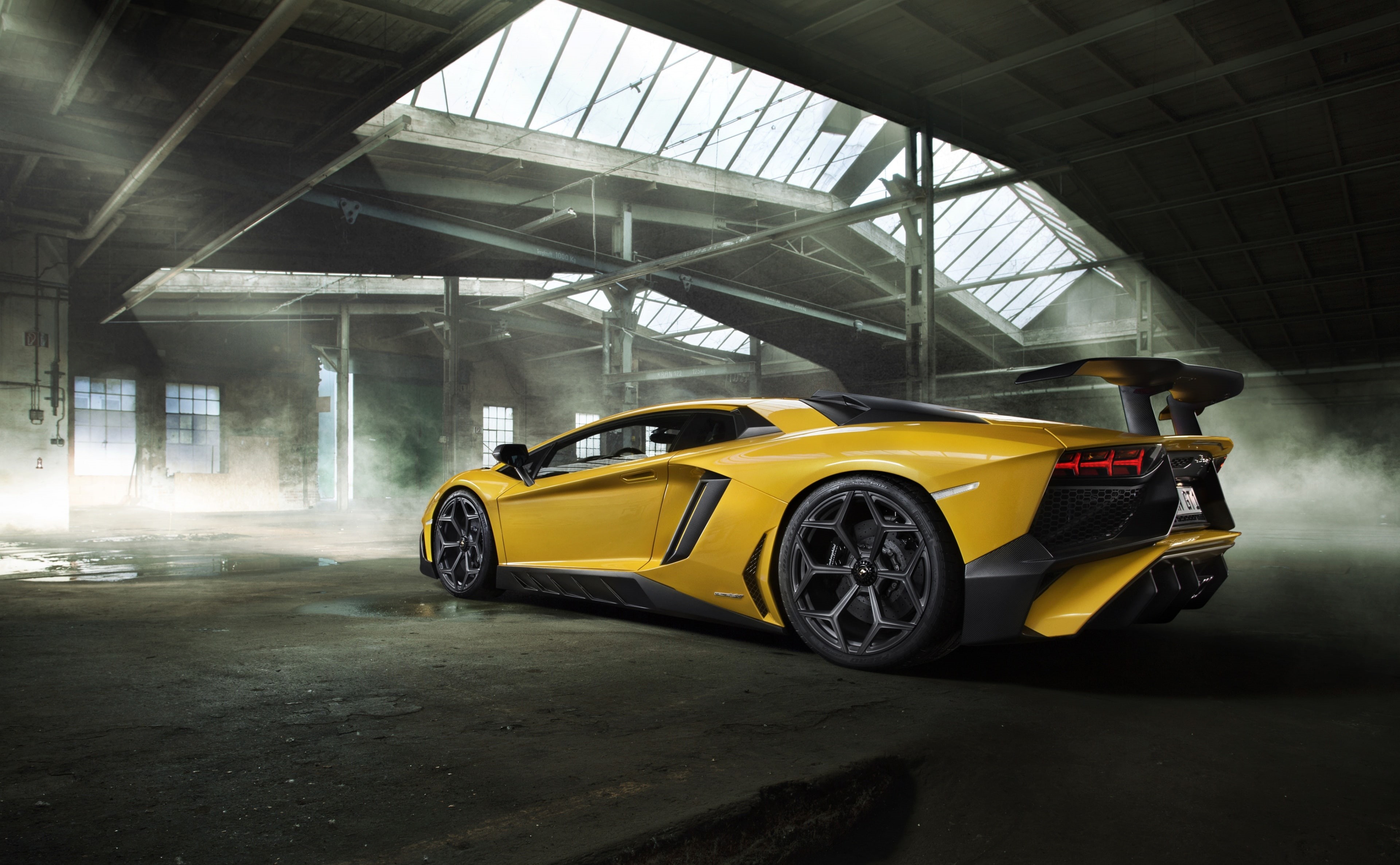 day, Auto, Steam, Aventador, Lamborghini, architecture, smoke - physical structure, mode of transportation, wheel, built structure, Supercars, land vehicle, HD Wallpaper