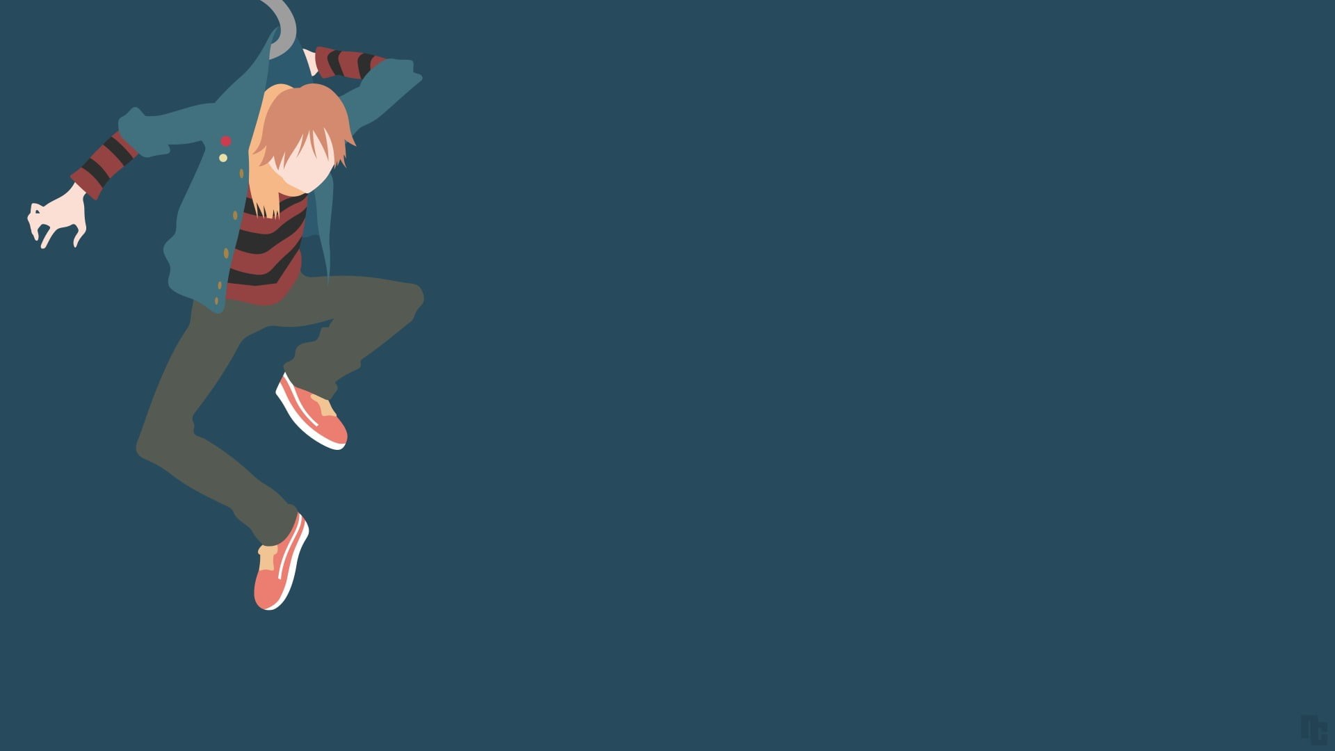 low angle view, real people, lifestyles, copy space, Atsushi Otani, communication, mid-air, standing, nature, child, illuminated, jumping, sport, day, Lovely Complex, HD Wallpaper