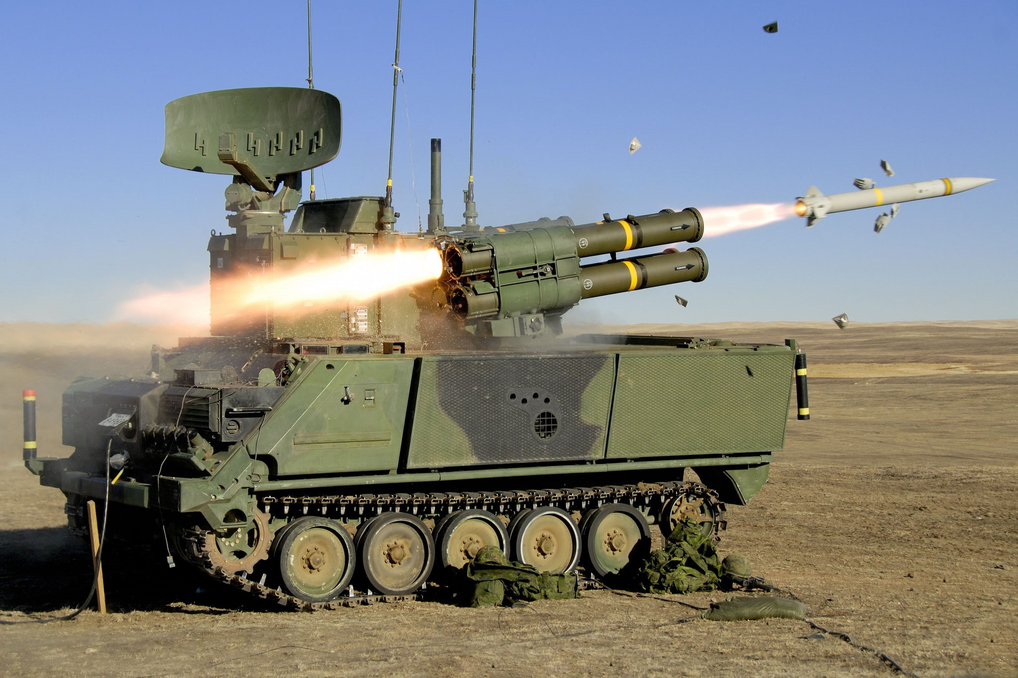 ADATS, complex, self-propelled, anti-aircraft, rocket, anti-tank system, 1080P, HD Wallpaper