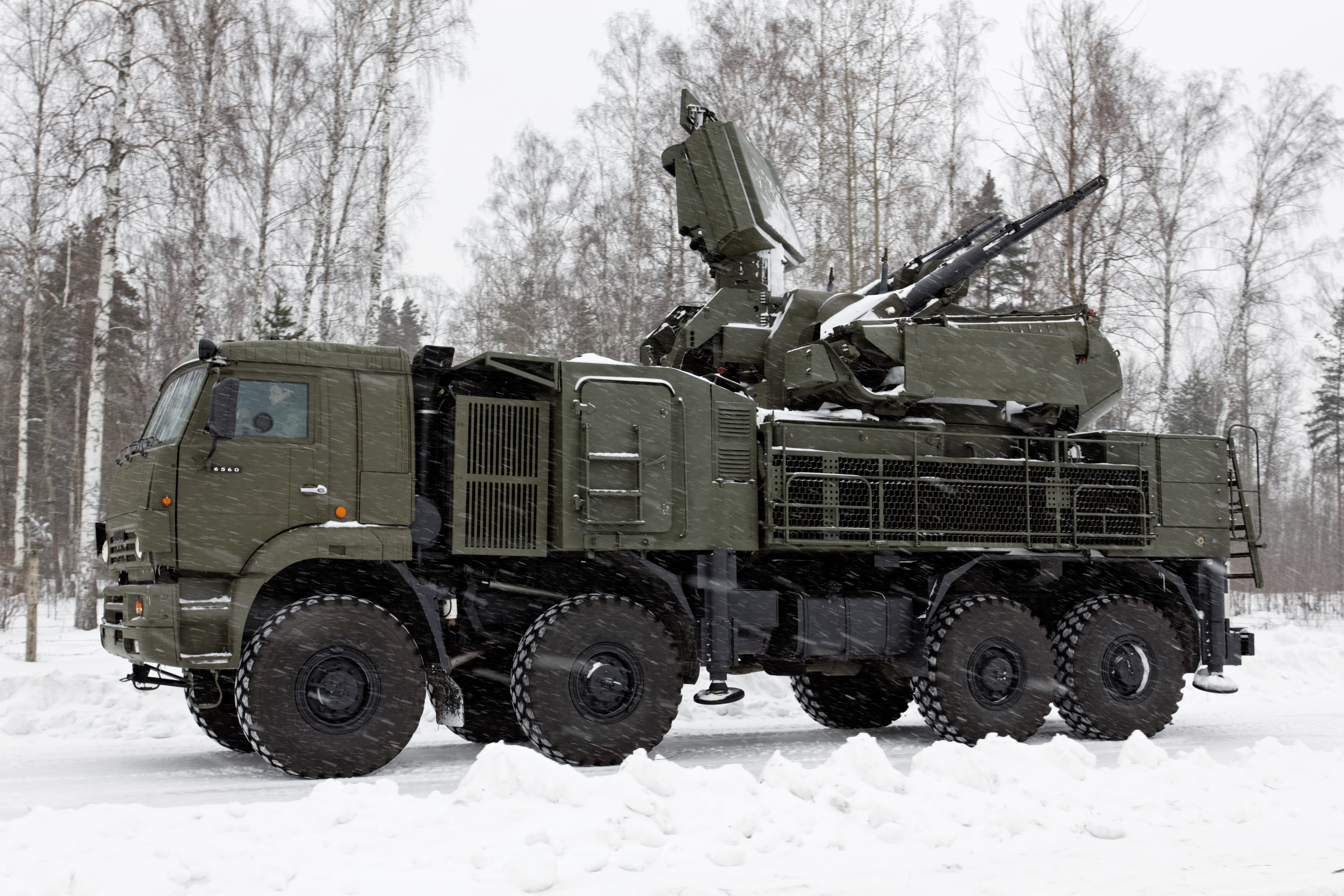 tree, self-propelled, covering, field, winter, nature, mode of transportation, snowing, transportation, missile and gun, complex, day, plant, land, military, HD Wallpaper
