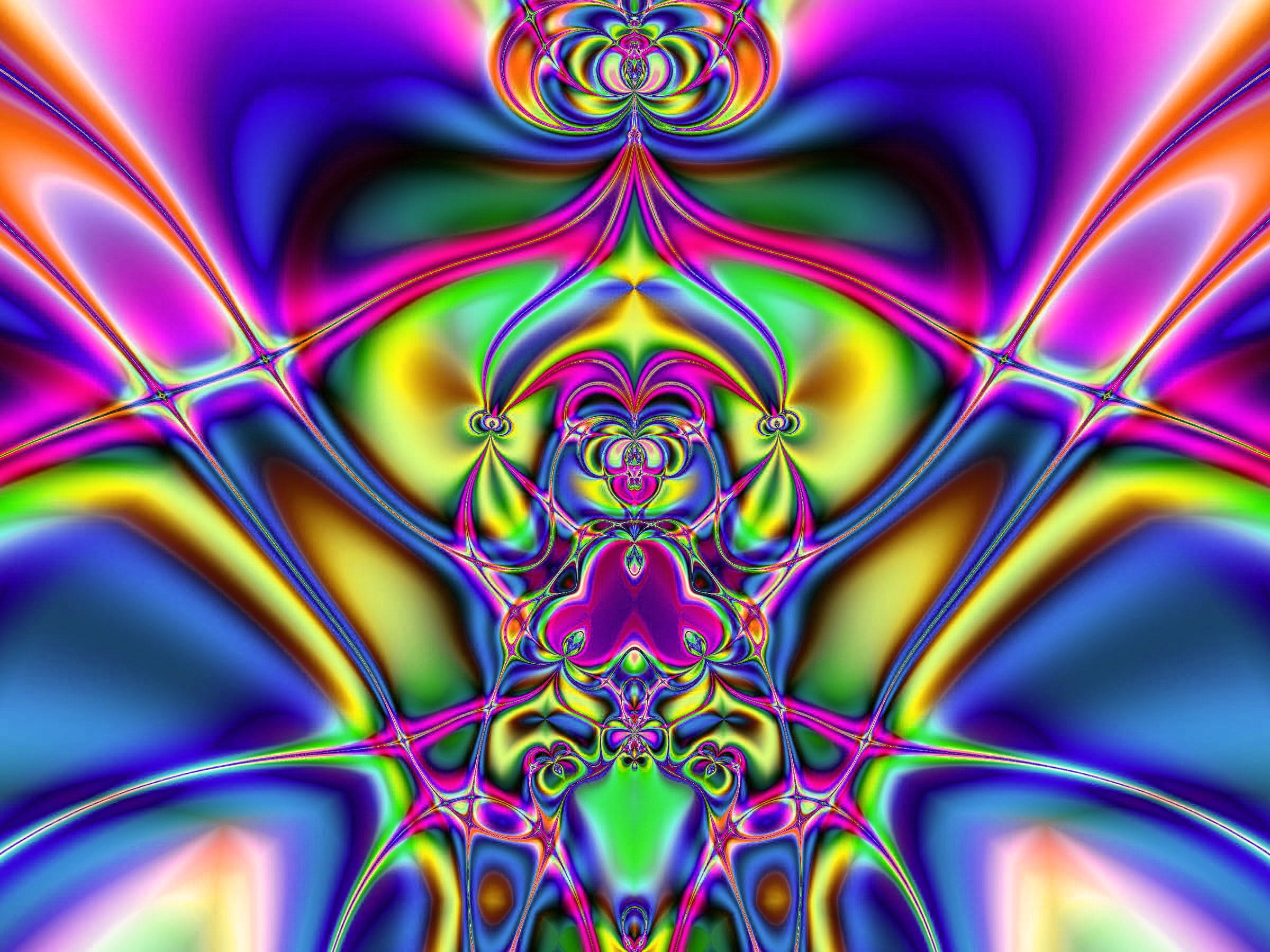 fractal, religion, pink color, multi colored, based, close-up, fantasy, full frame, variation, psychedelic, no people, abstract, pattern, symmetrical, vibrant color, HD Wallpaper