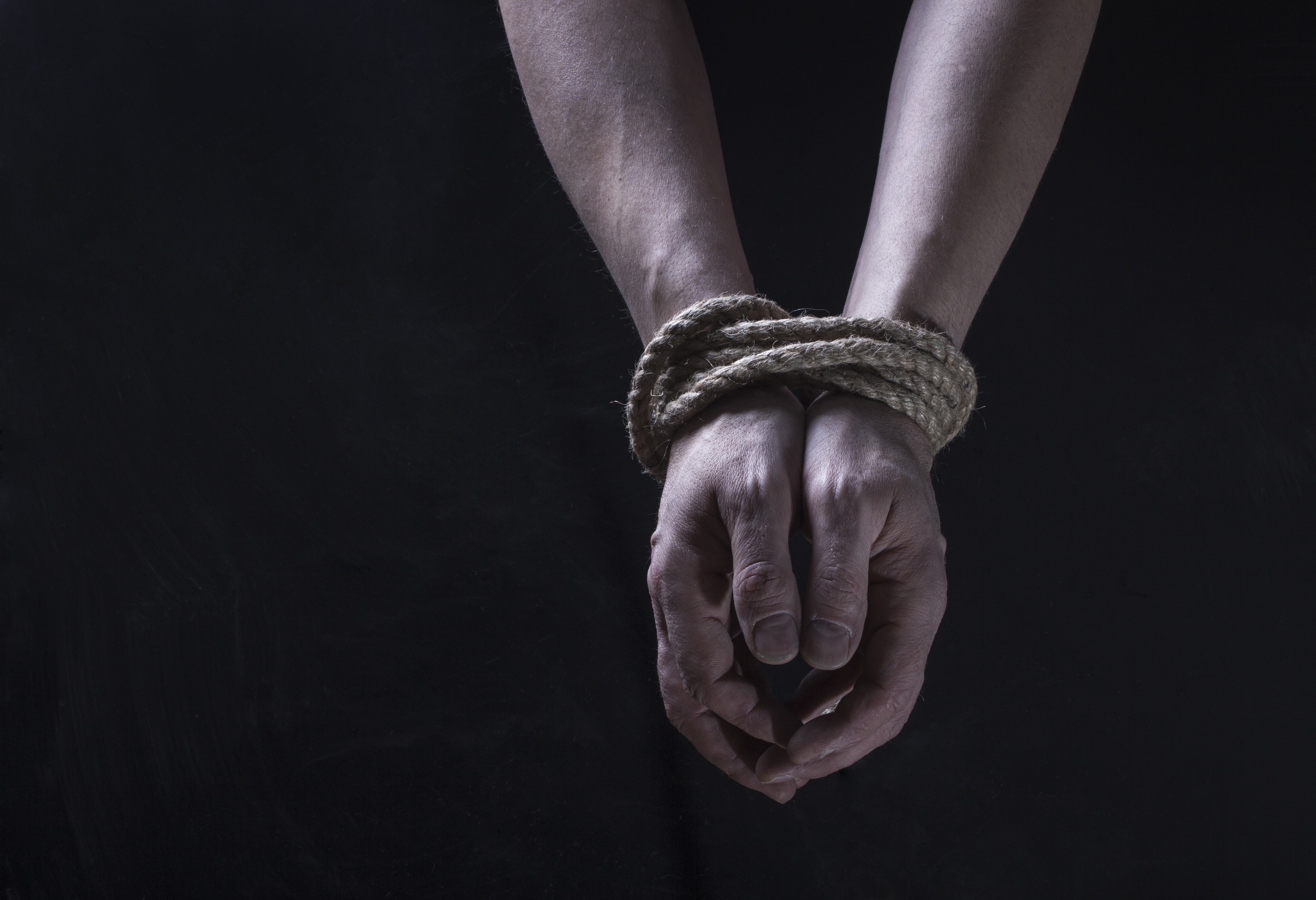 rope, hands, Bonds, brown, 4K, HD Wallpaper