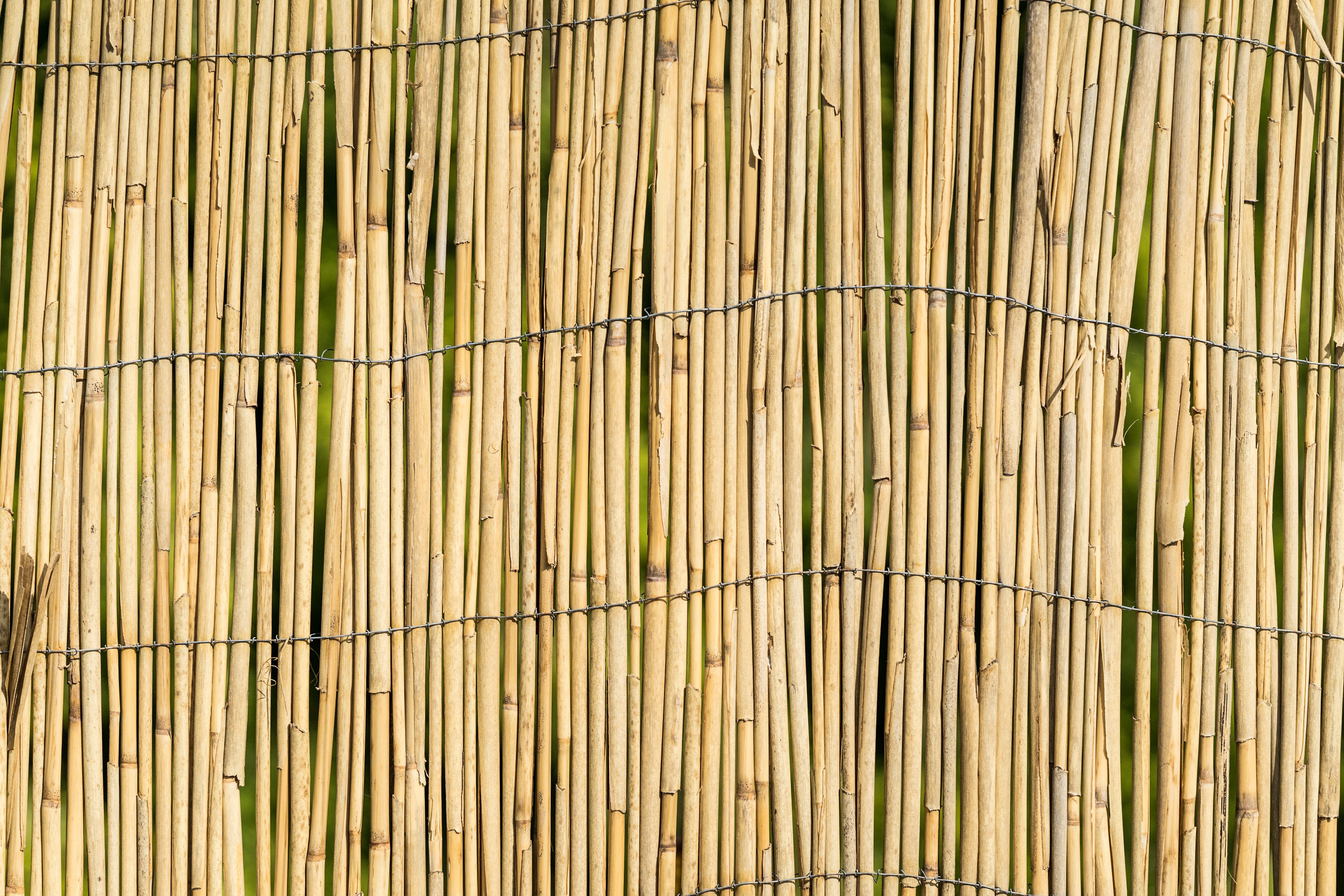 Background, wall - building feature, room for text, textures, wood - Material, security, close-up, no people, bamboo - Material, Texture, full frame, outdoors, HD Wallpaper