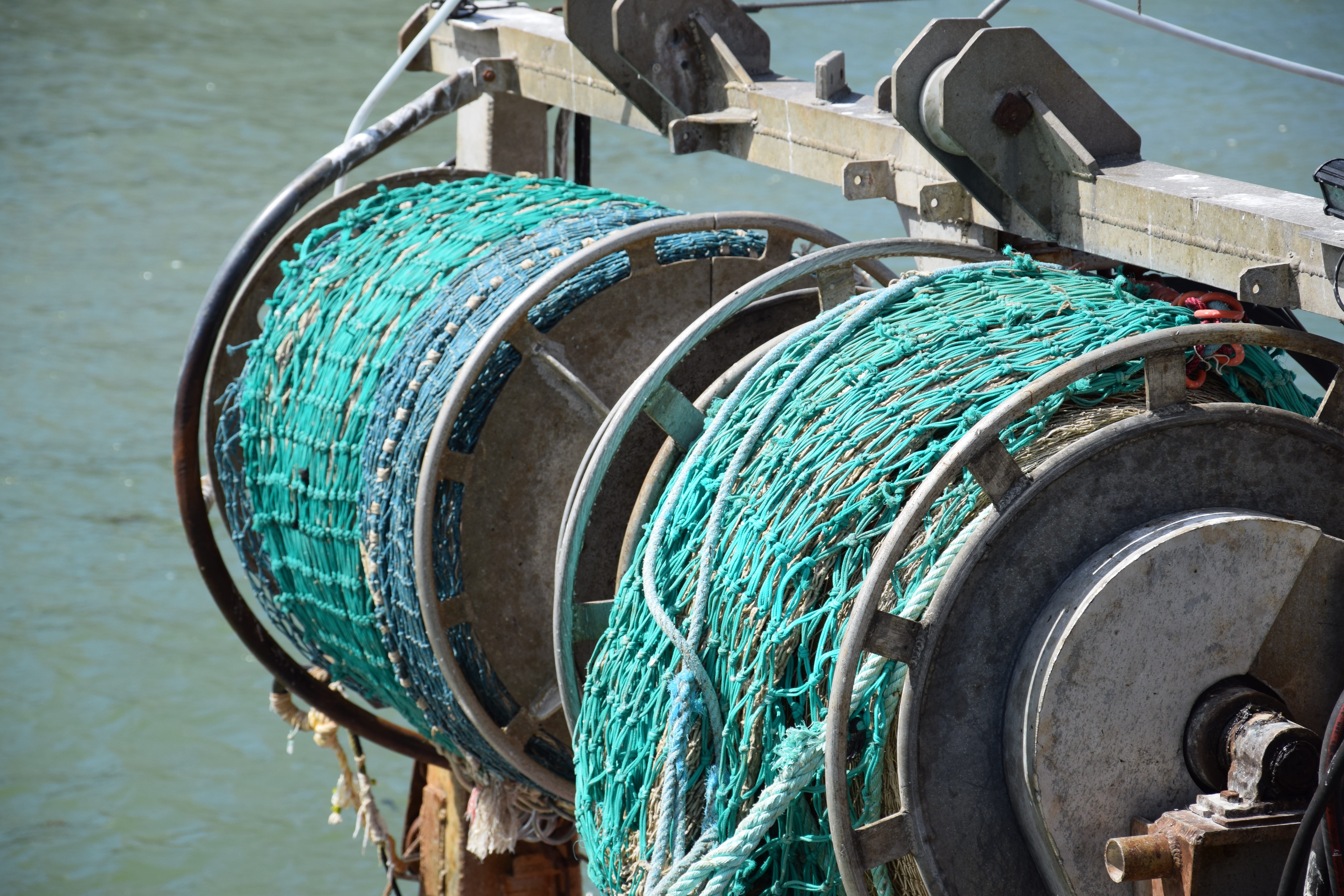 transportation, 5K, turquoise colored, outdoors, stack, float, fisherman, france, sea, rope, nature, green color, mesh, colors, marin, fishing industry, HD Wallpaper