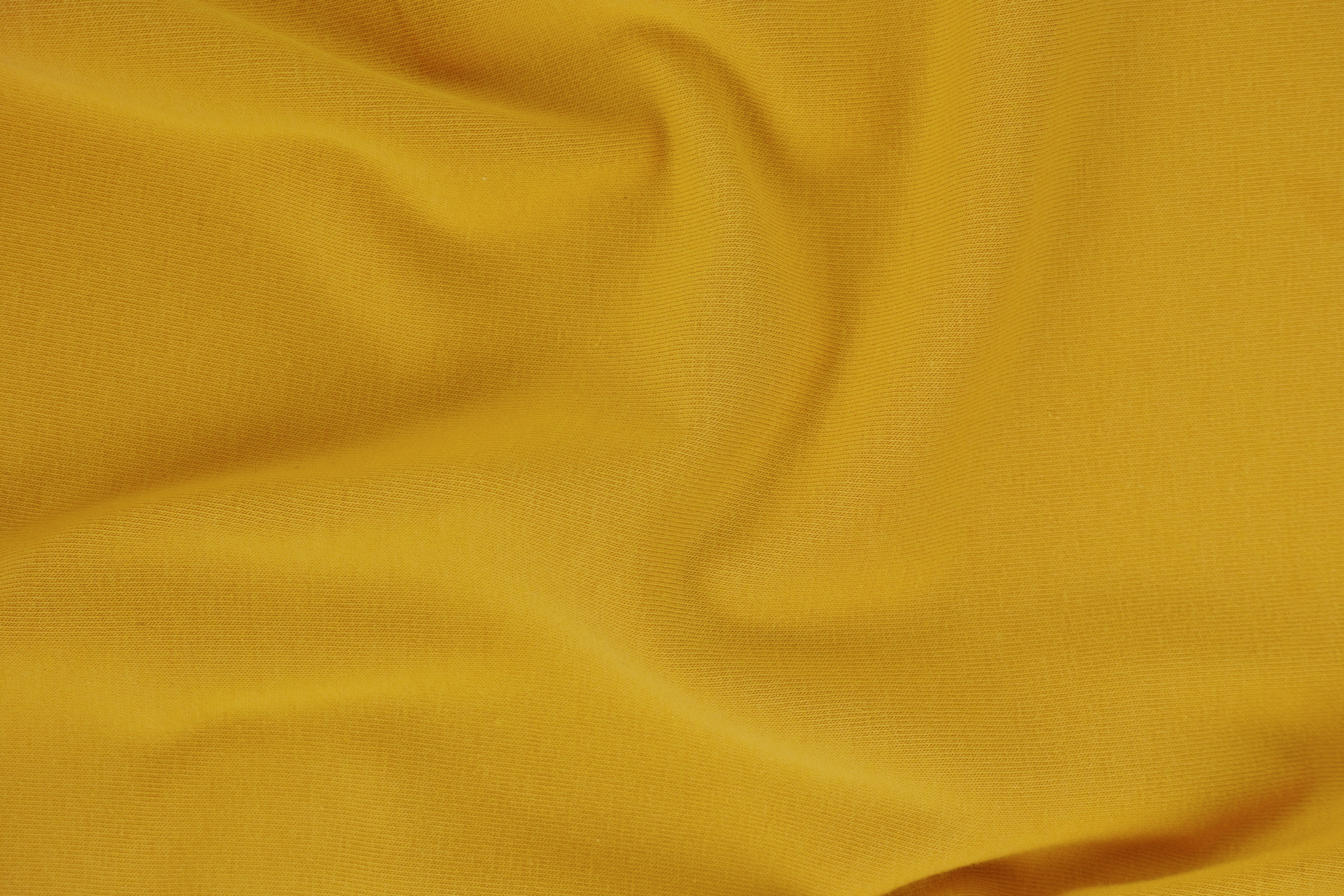 backgrounds, photo, cotton, aesthetics, full frame, wave pattern, detail shots, pattern, abstract backgrounds, yellow, weaving, beautiful, folded, HD Wallpaper