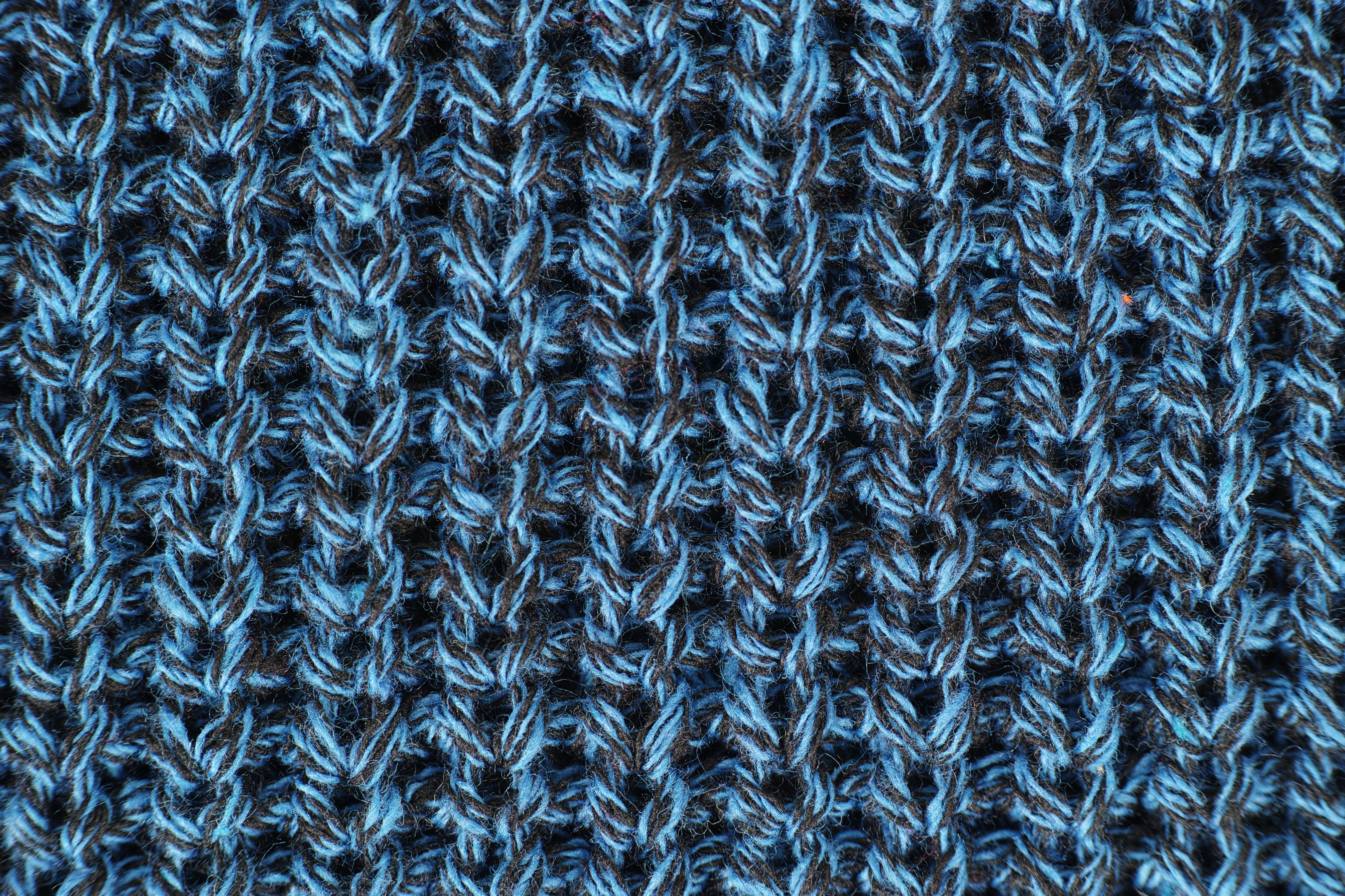 yarn, industry, blue background, copy space, indoors, nobody, material, art and craft, winter, horizontal, textile, backgrounds, close-up, wool, macro, HD Wallpaper