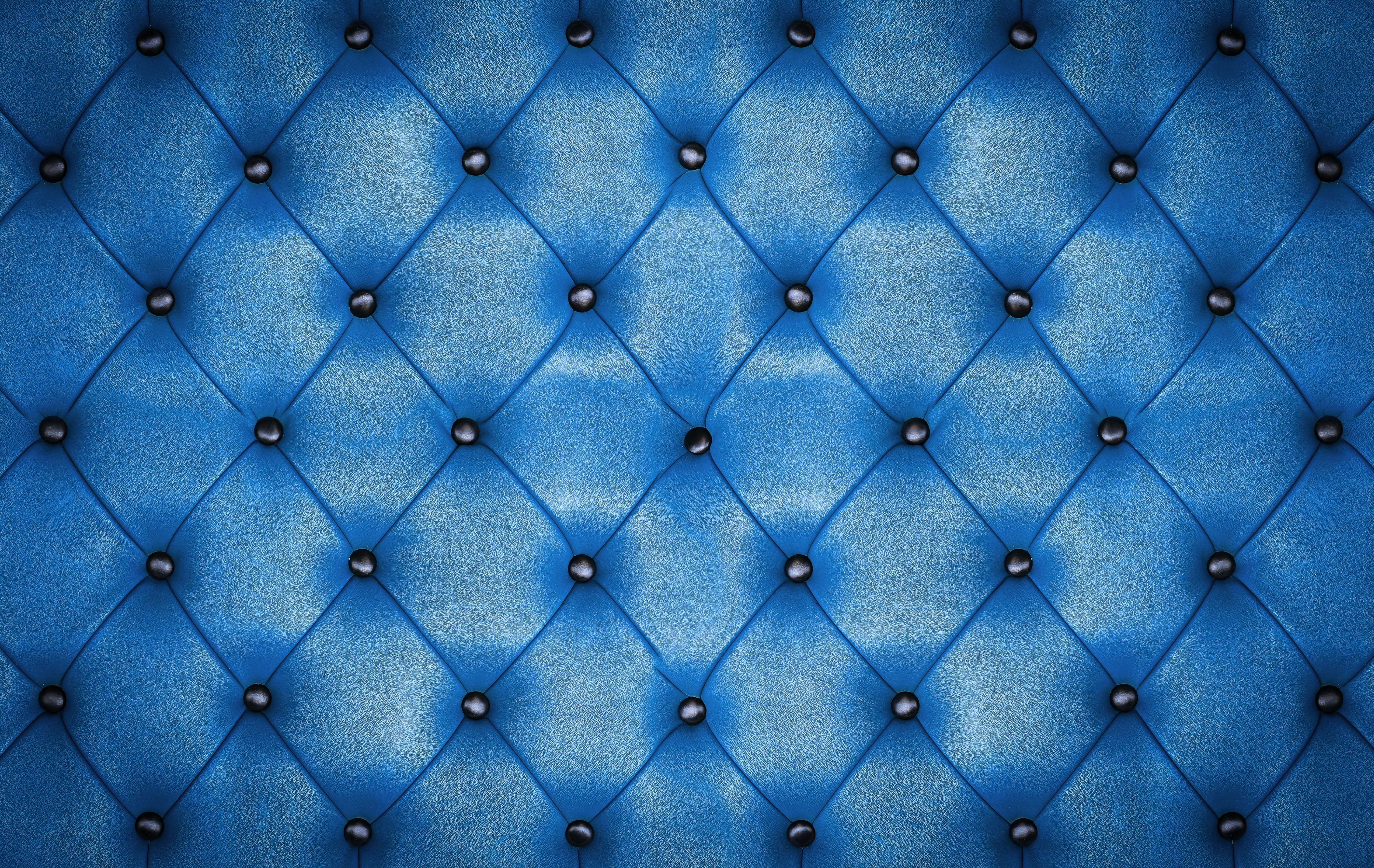 headboard, furniture, skin, retro styled, indoors, texture, softness, geometric shape, leather, textured effect, shape, pattern, blue, backgrounds, design, HD Wallpaper