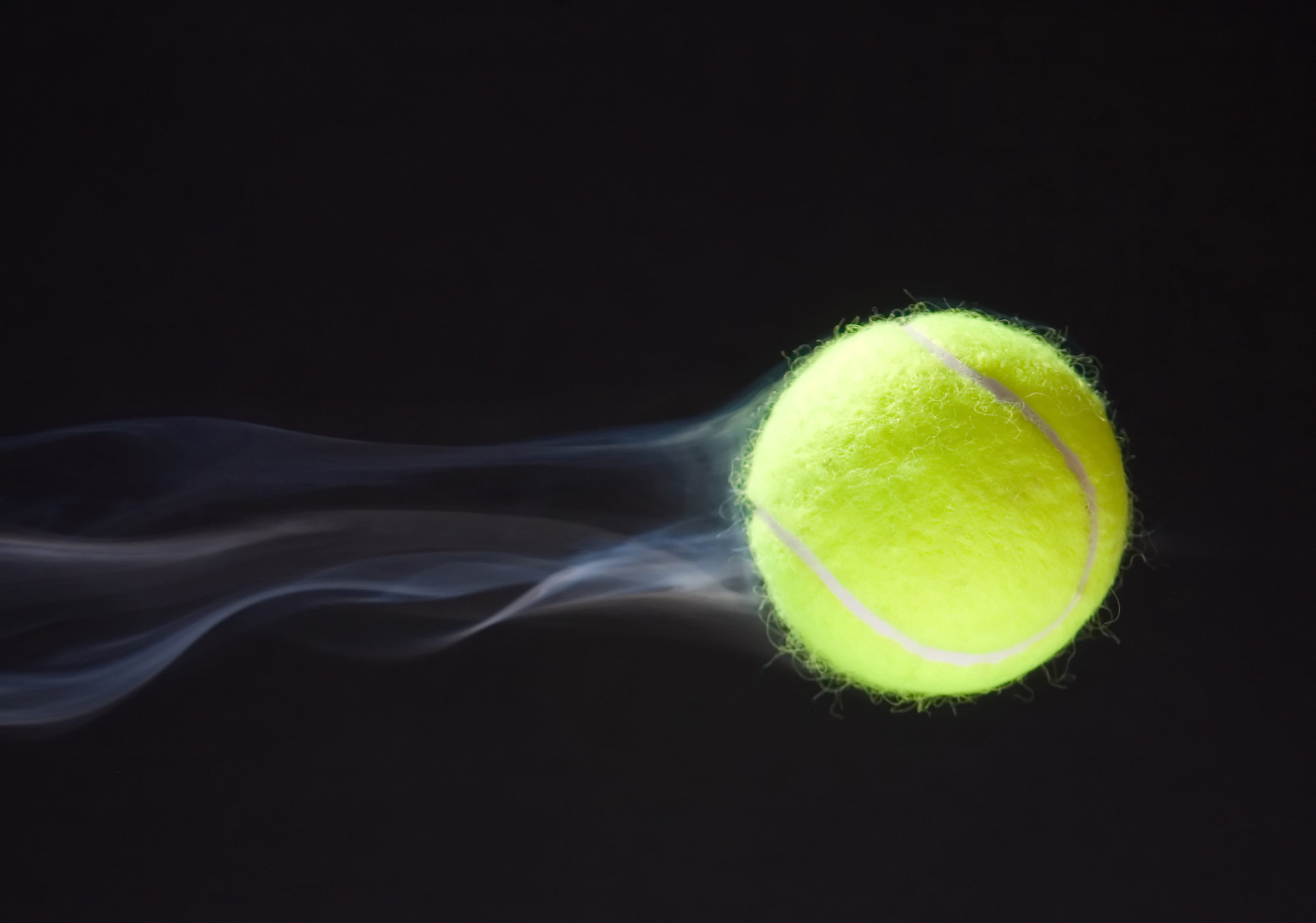 speed, ball, 4K, tennis Ball, tennis, recreational Pursuit, sports Equipment, green color, backgrounds, green, yellow, black Color, competitive Sport, HD Wallpaper