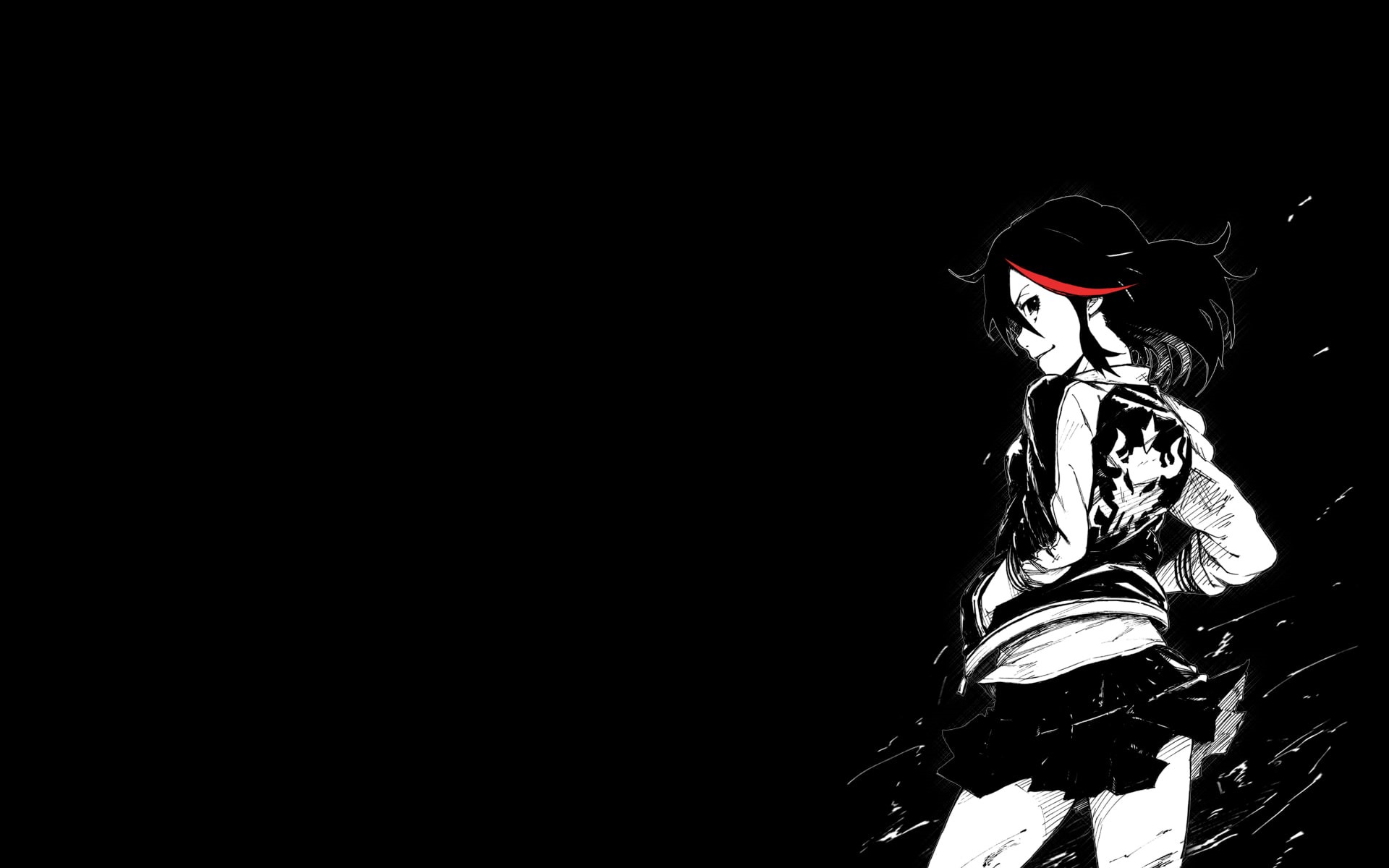 1080P, Matoi Ryuuko, Kill la Kill, HD Wallpaper