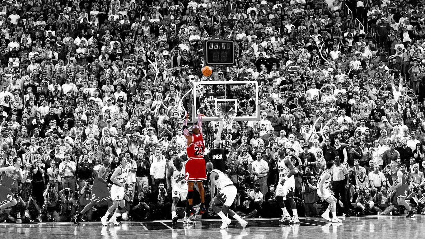 jordan, art, coloring, 720P, hd, basketball, sports, michael, x, selective, crowd, HD Wallpaper