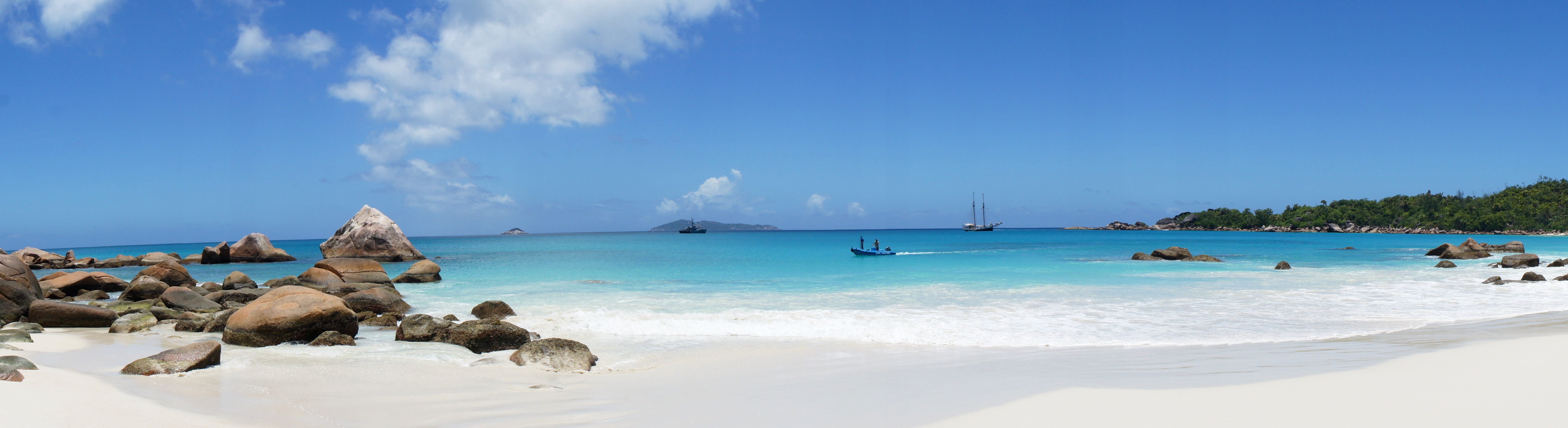 trip, coastline, day, sea, boot, island, body, blue, outdoors, beauty in nature, taken, body of water, scenics - nature, tranquil Scene, maldives, seychelles, HD Wallpaper