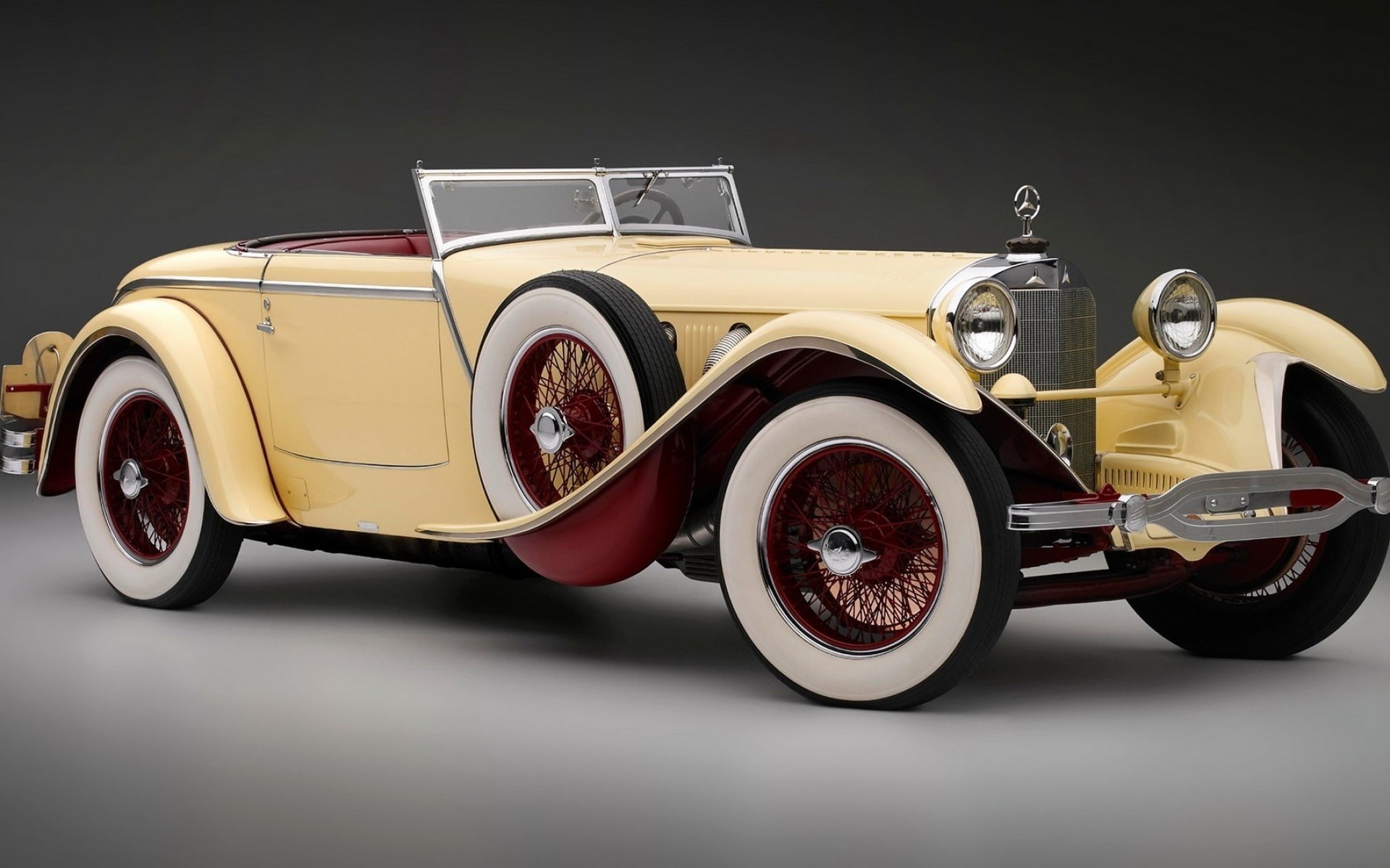 1080P, mercedes, vintage, car, vintage car, HD Wallpaper