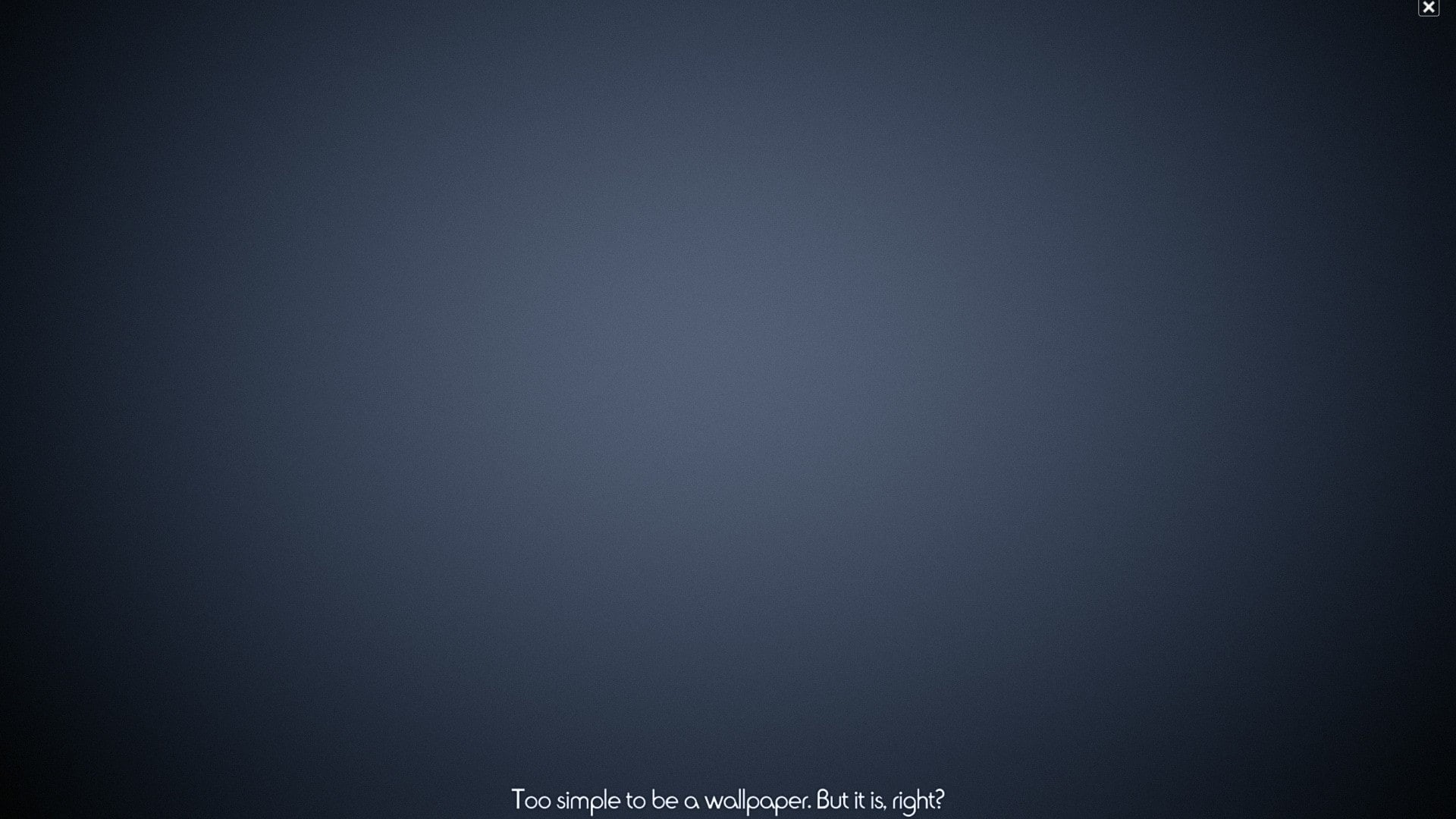 blue background, 1080P, minimalism, typography, gradient, HD Wallpaper