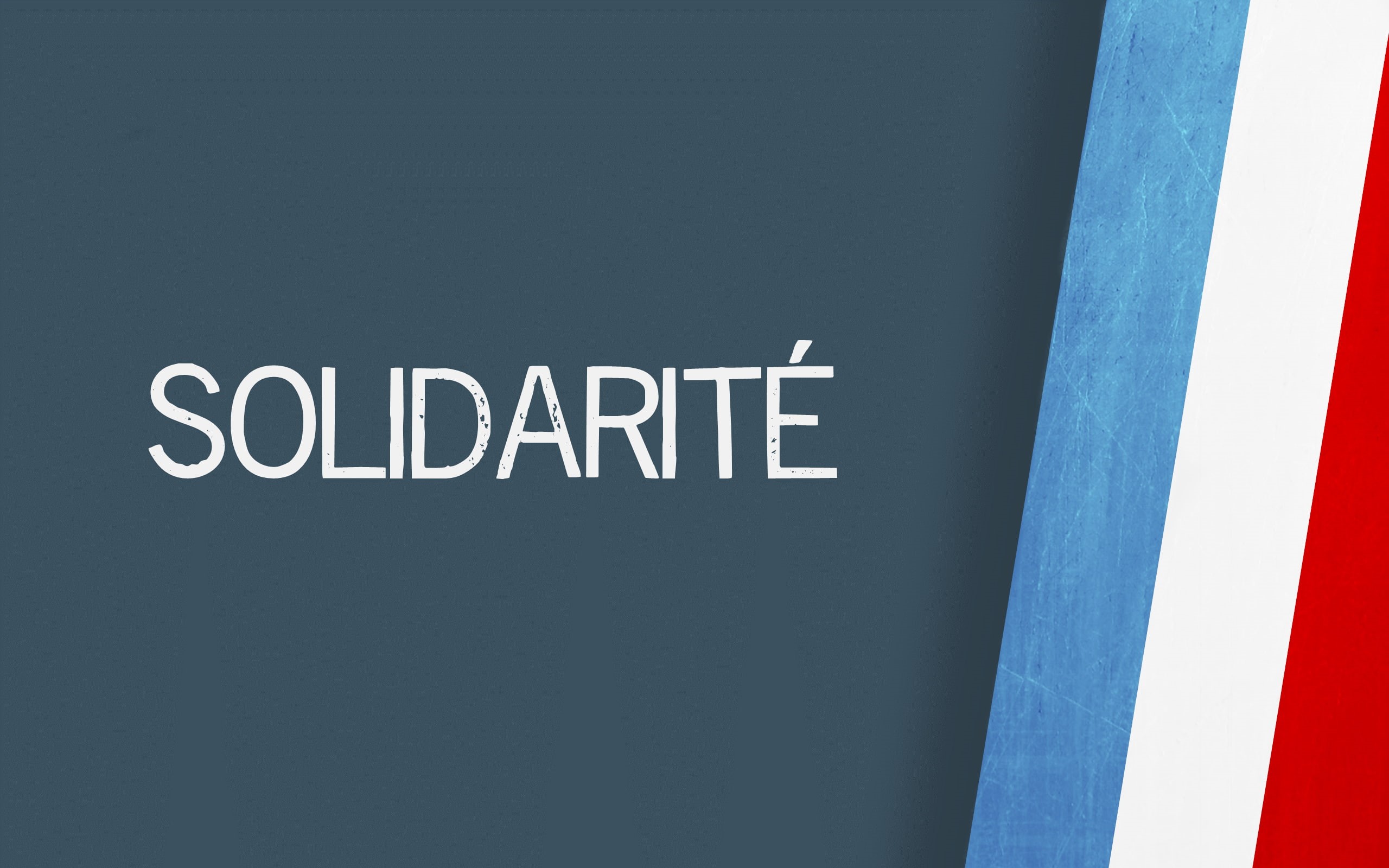 close-up, indoors, wall - building feature, solidarite, typo, built structure, France, information, capital letter, black color, white color, vintage, board, HD Wallpaper