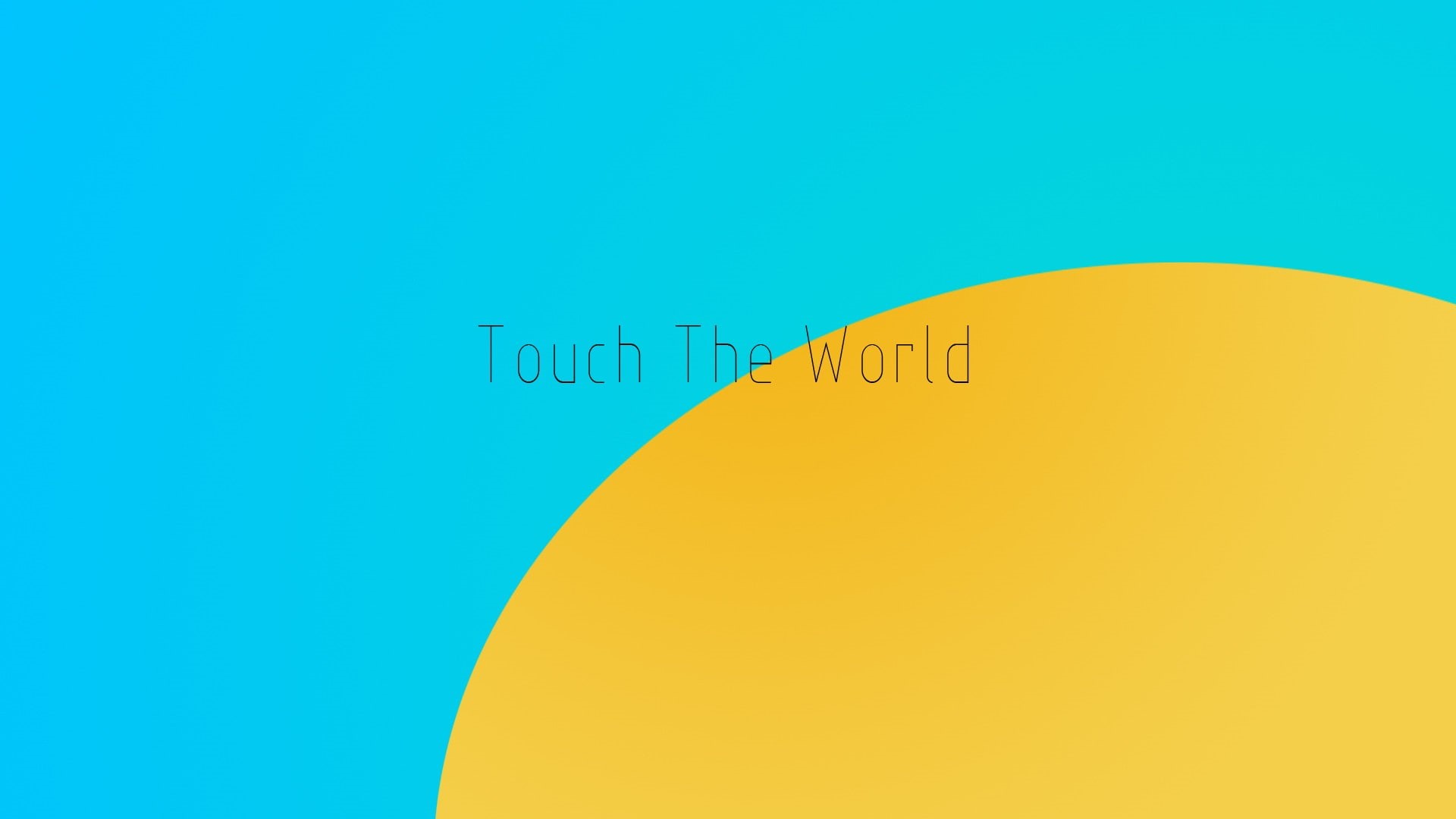 copy space, blue background, yellow, 1080P, text, cyan background, symbol, cyan, no people, global communications, education, typography, western script, HD Wallpaper