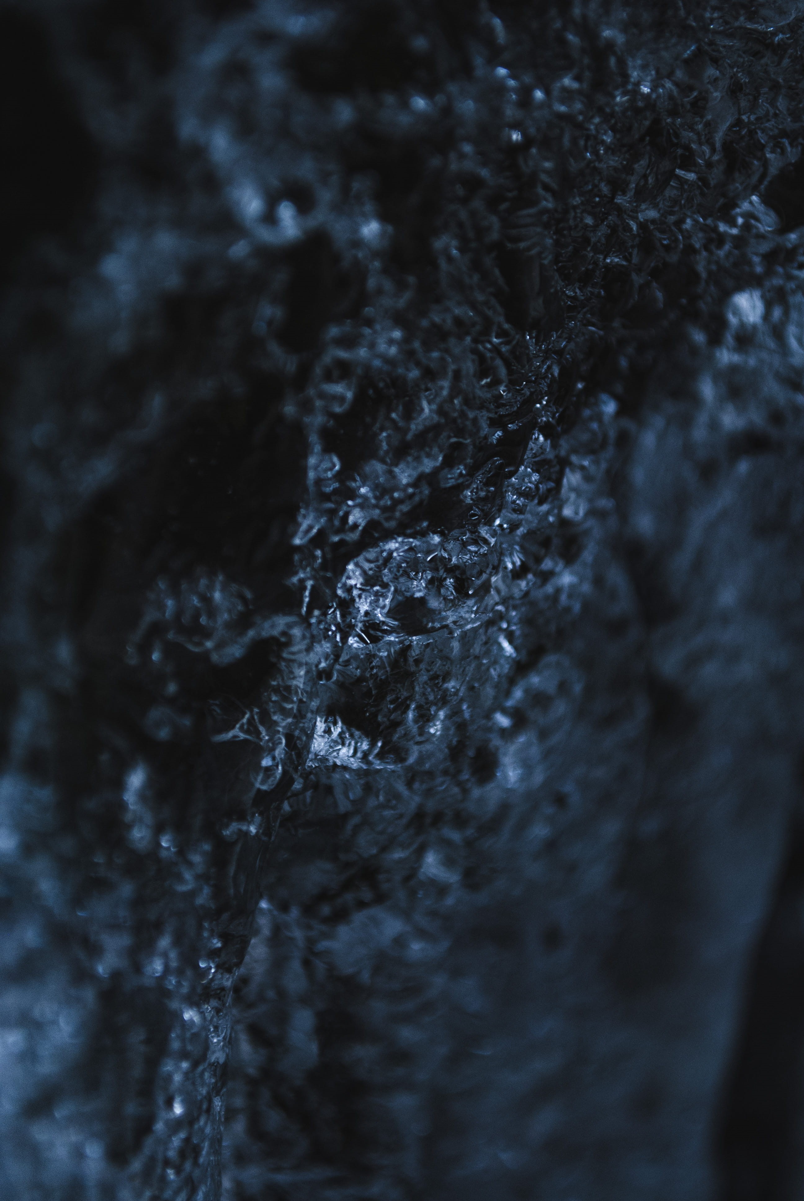 tree, pattern, universe, extreme close-up, nature, ocean, sea, winter, astronomy, selective focus, frozen, crystal, backgrounds, textured, rock - object, Phone HD Wallpaper