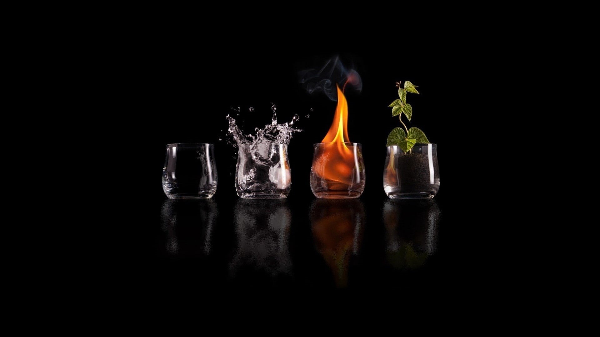 clear, indoors, drink, copy space, glasses, black Color, yellow, in a row, drinking glass, bottle, close-up, backgrounds, food and drink, refreshment, still life, HD Wallpaper
