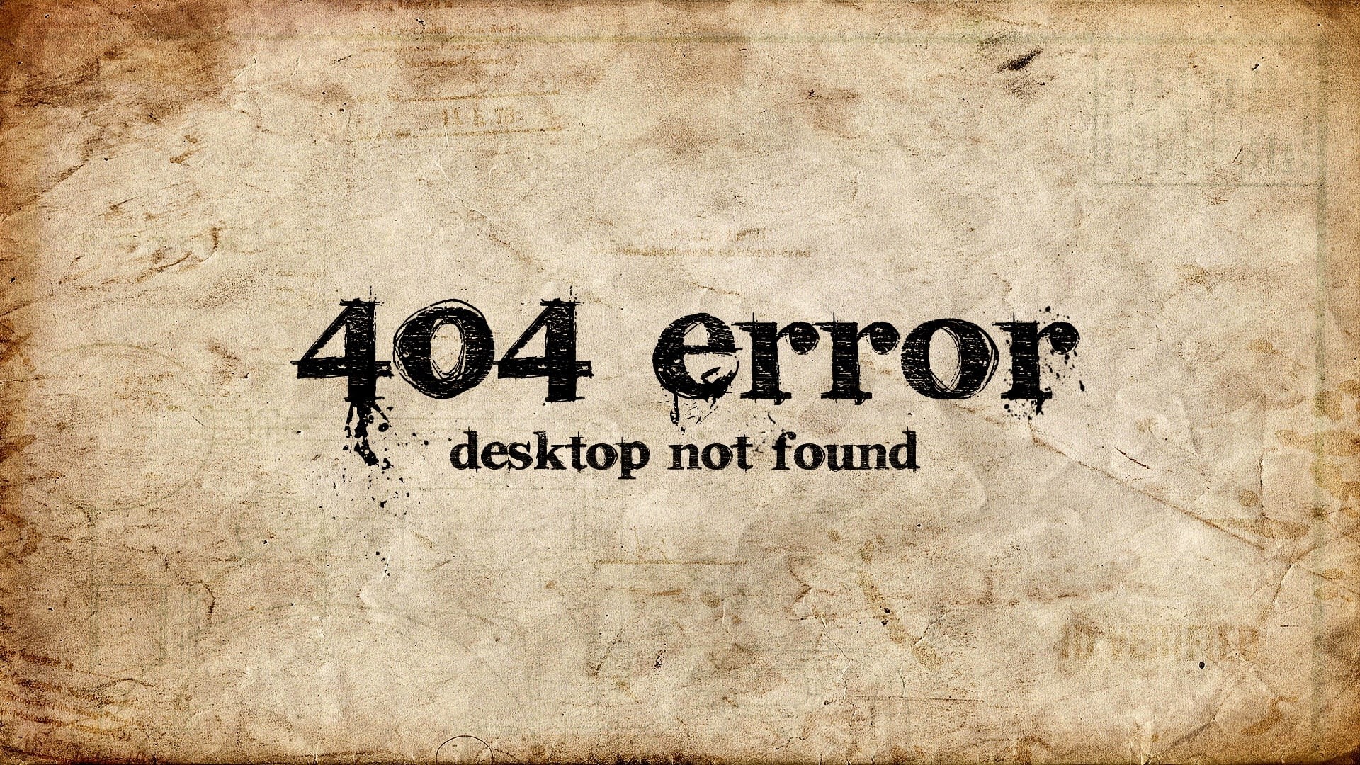 404, Desktop, 1080P, Error, found, HD Wallpaper