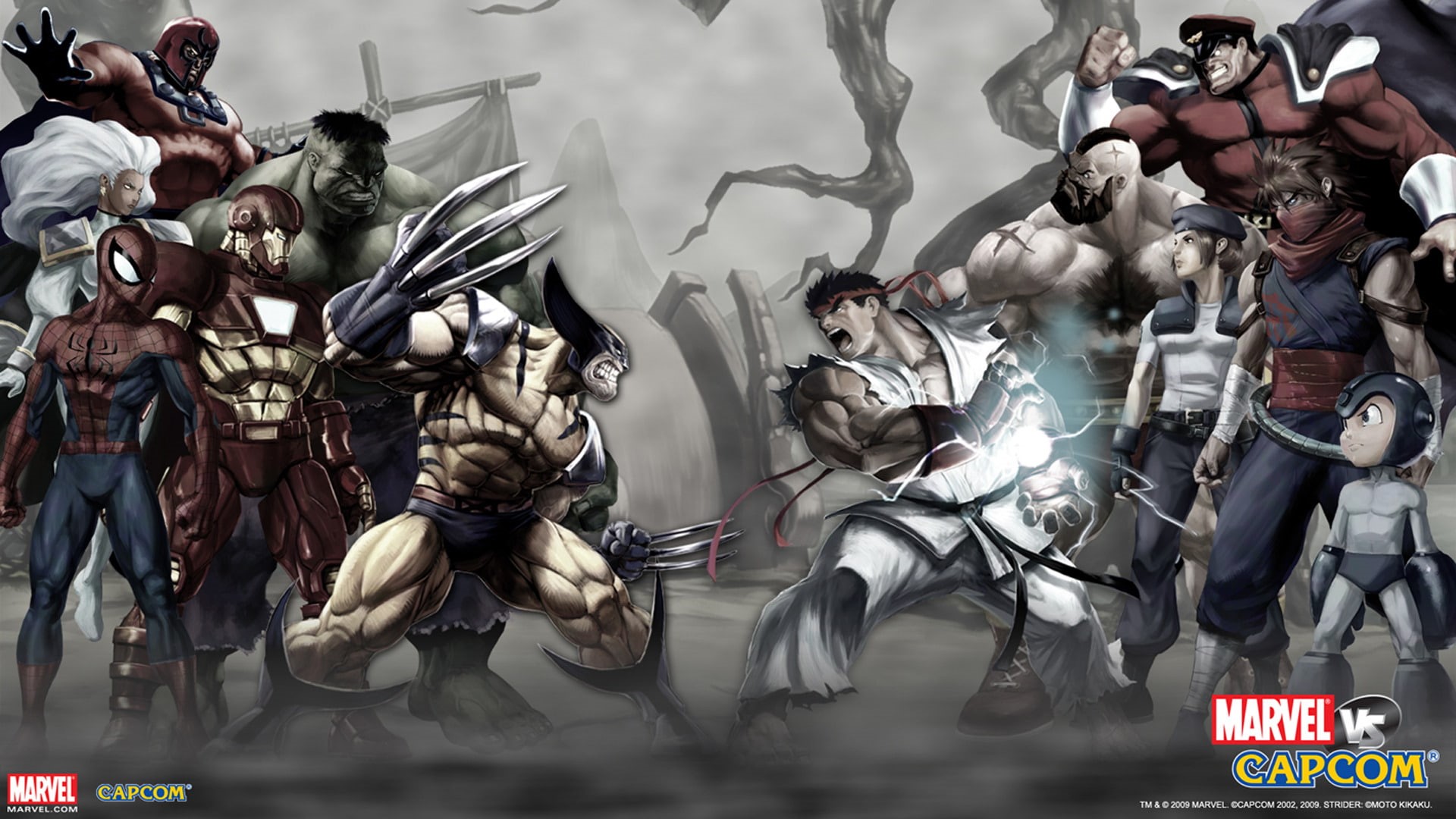 1080P, Marvel Vs. Capcom, Video Game, HD Wallpaper