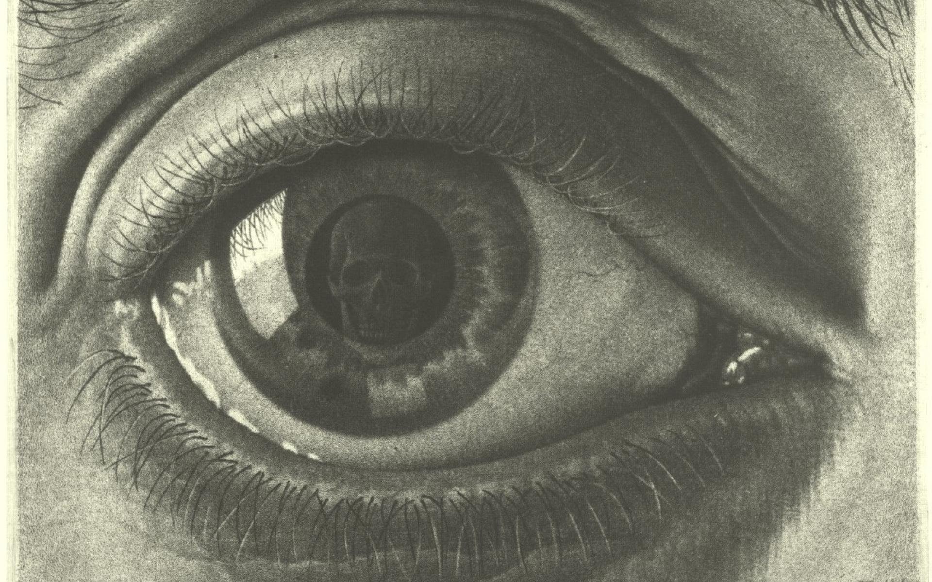Mystery, supernatural, eye, human body part, skin, Donnie, backgrounds, animal eye, 1080P, apocalyptic, eyesight, unrecognizable person, crime, iris - eye, HD Wallpaper